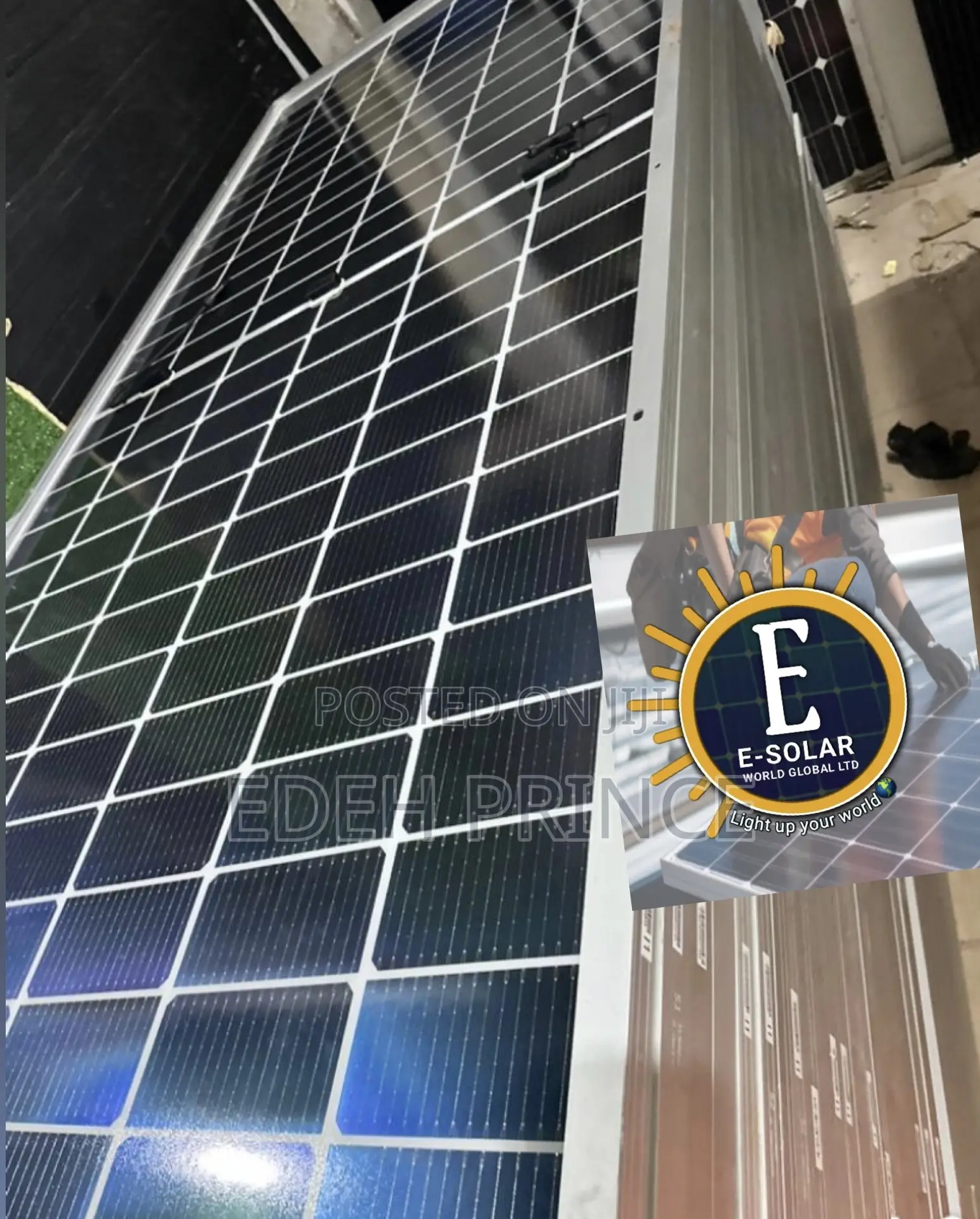 650watts Bificial Jinko Panels