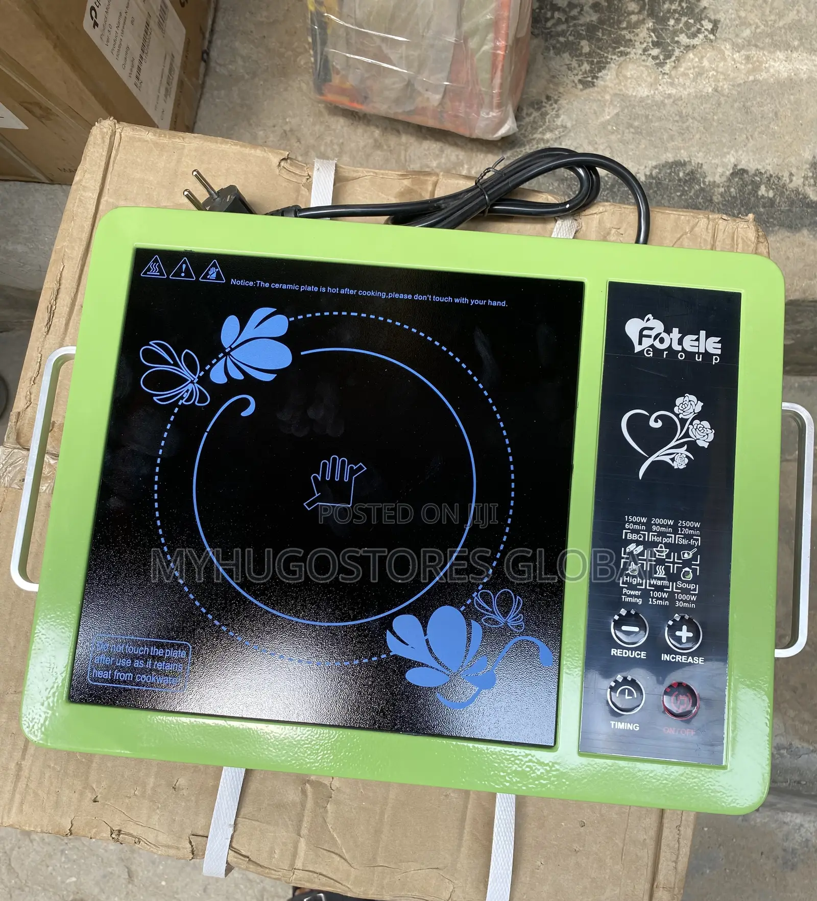 Infrared Electric Stove With Led Display