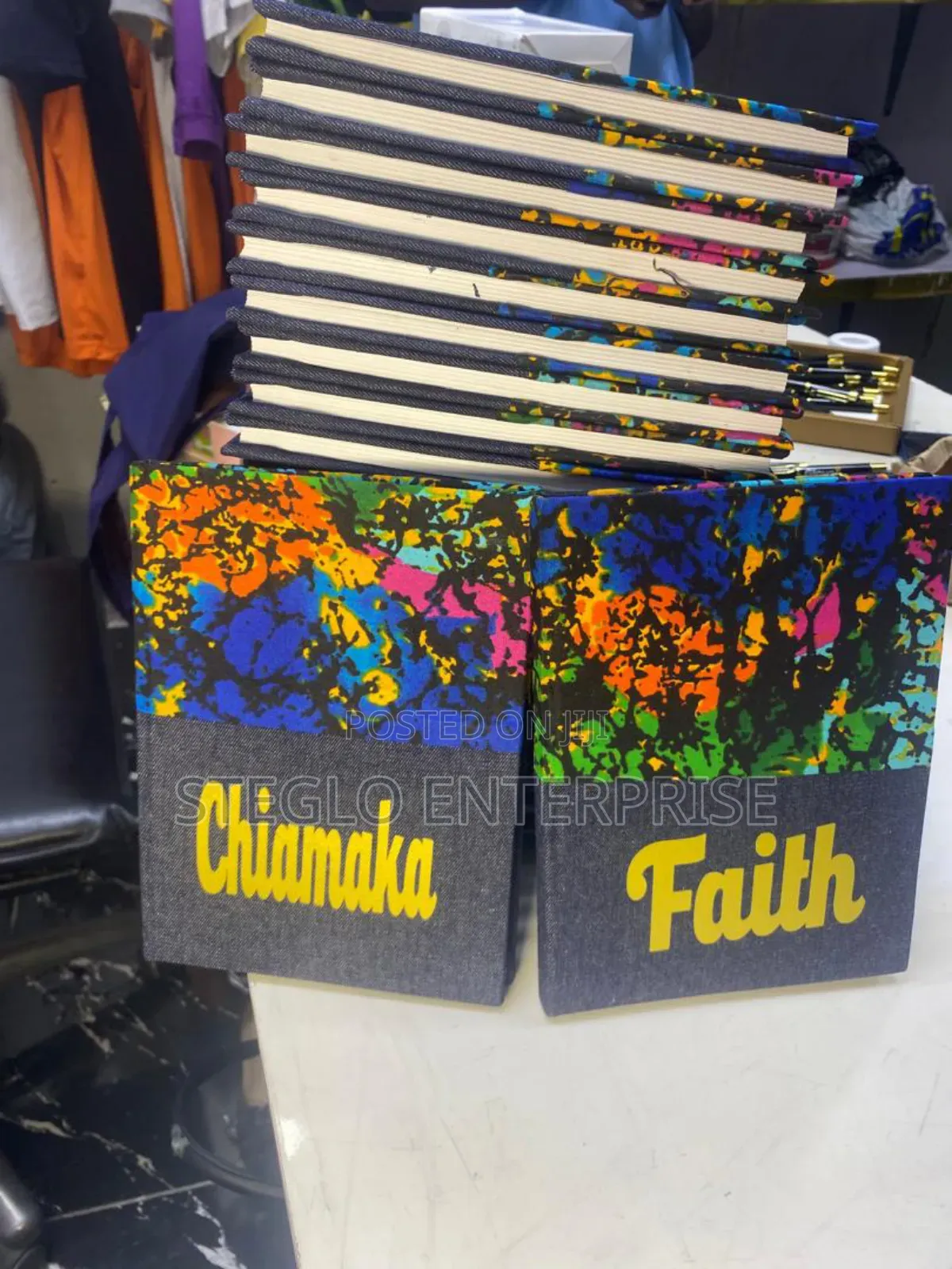 100 Unit of Premium Ankara Notepad