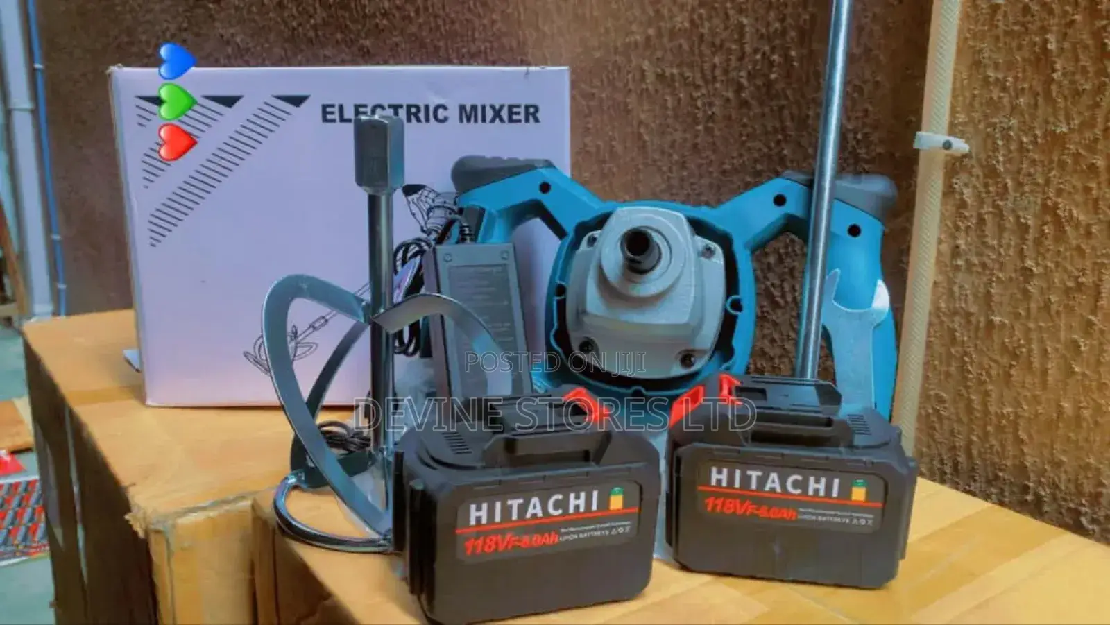 118v Cordless Paint Mixer Machine