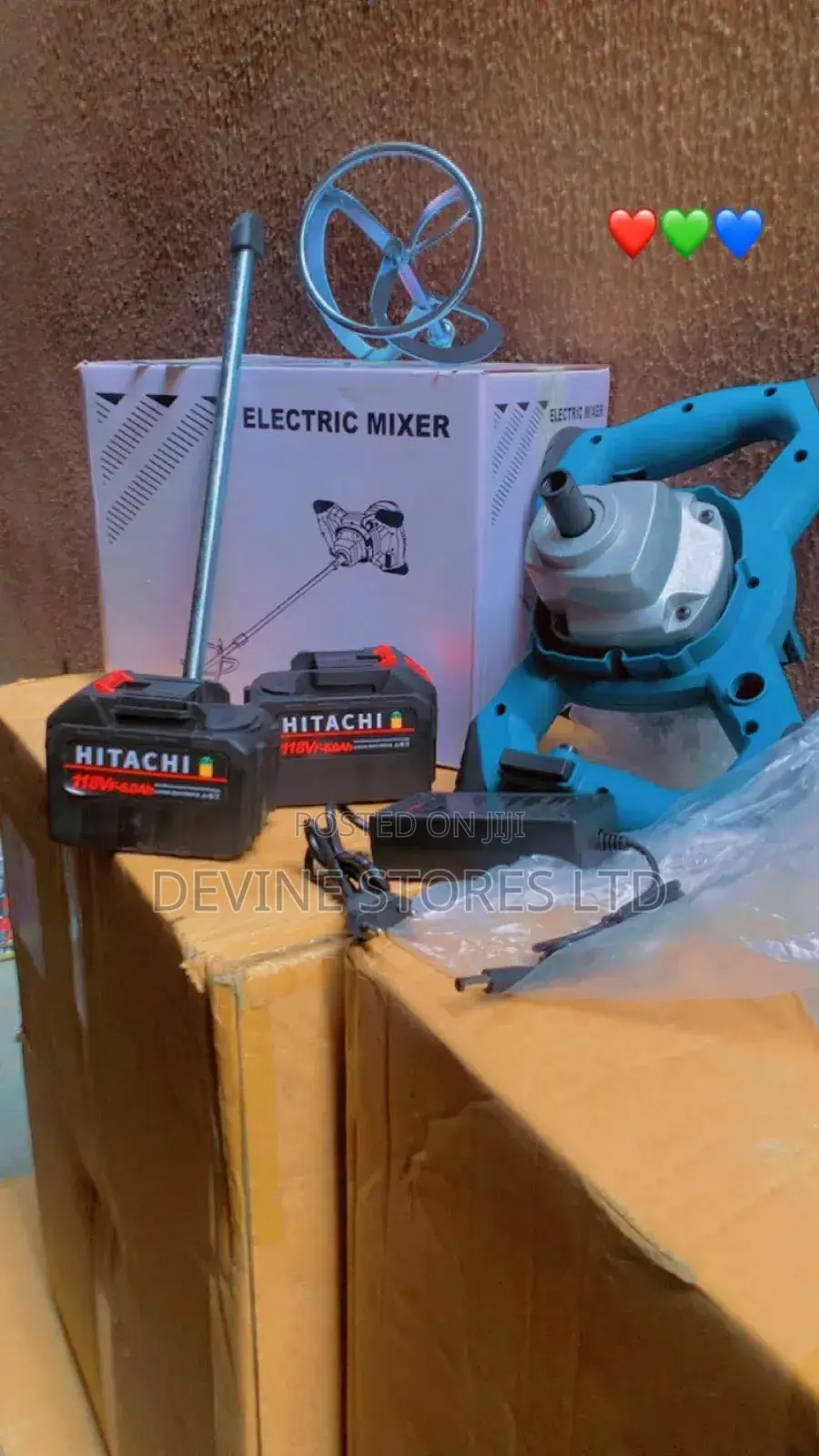 118v Cordless Paint Mixer Machine