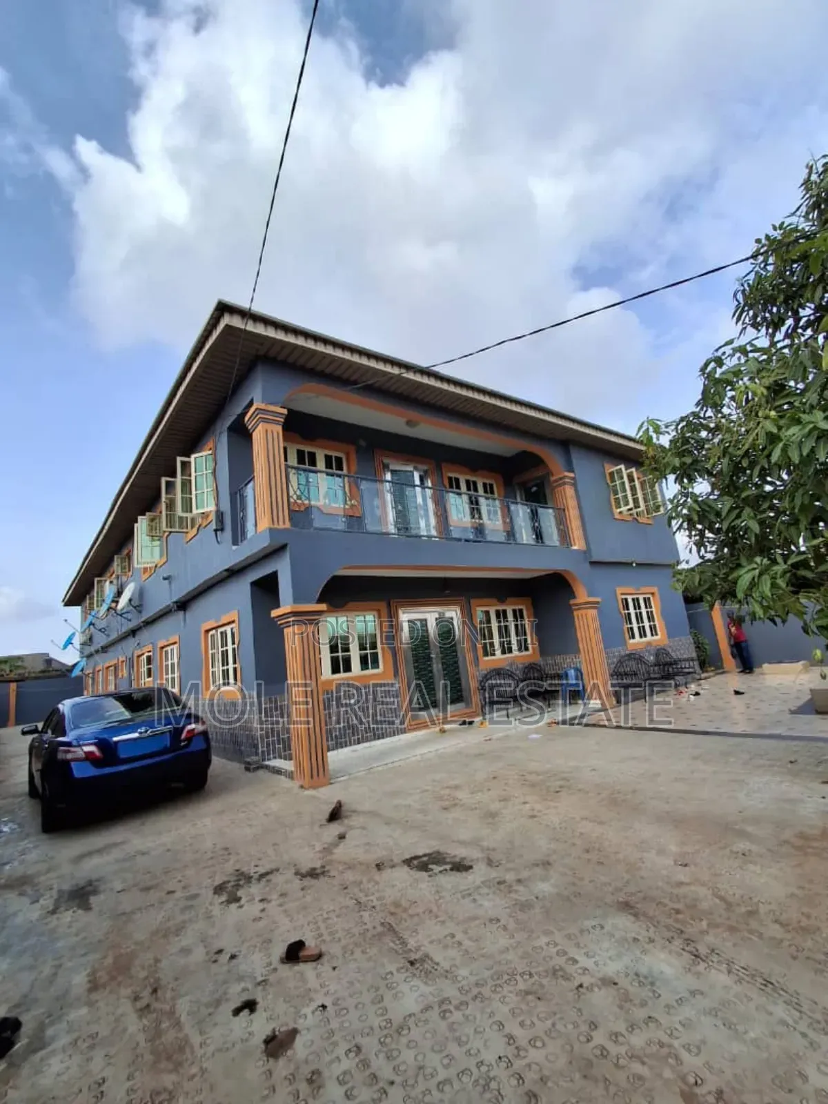 Duplex and Solid 9 Block of Flats Egbeda