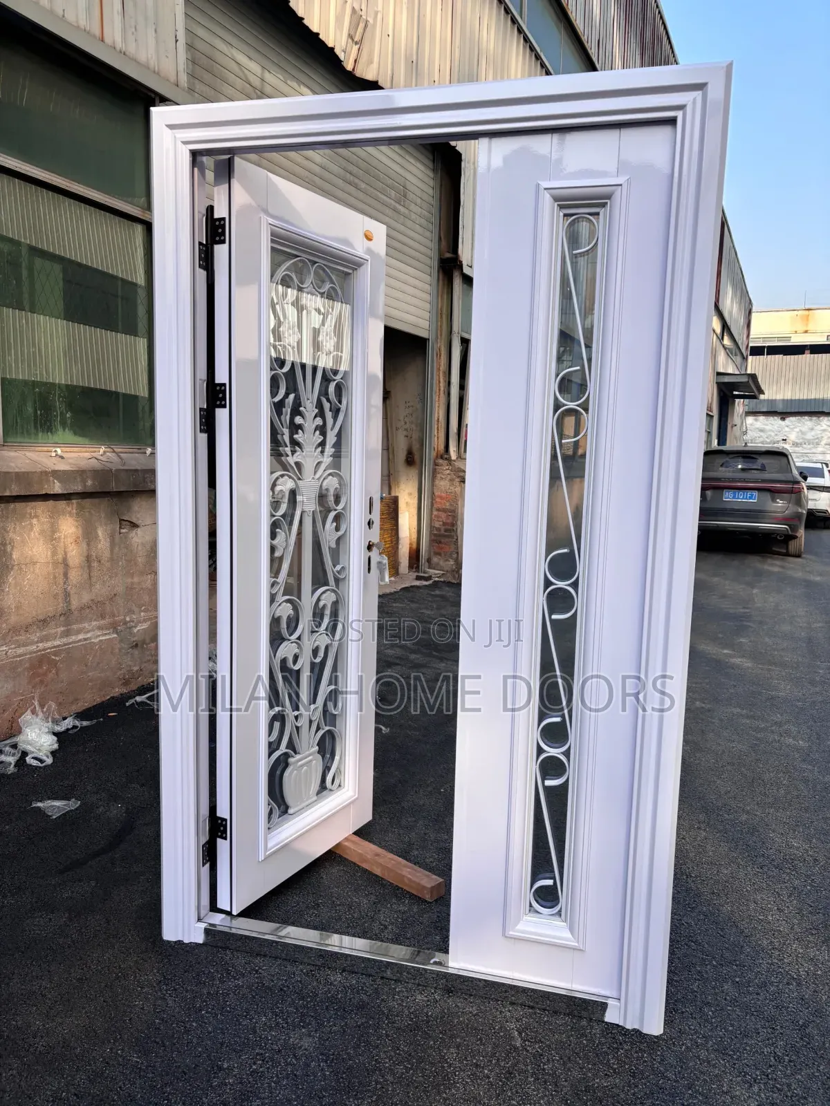 White French 4ft Glass Ante Room Door