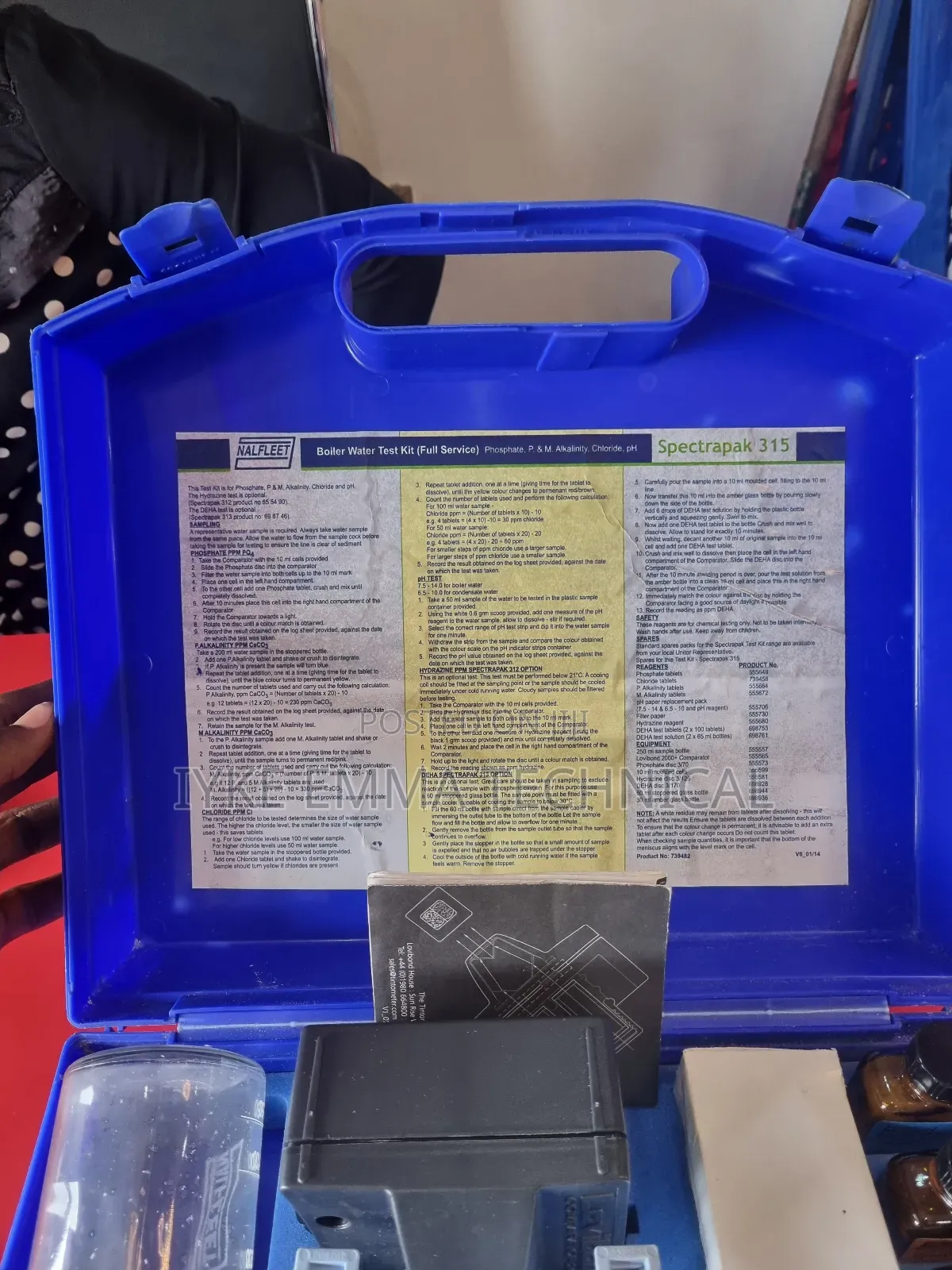Nalfleet Spectrapak Ph Boiler Water Test Kit Spectrapak 315