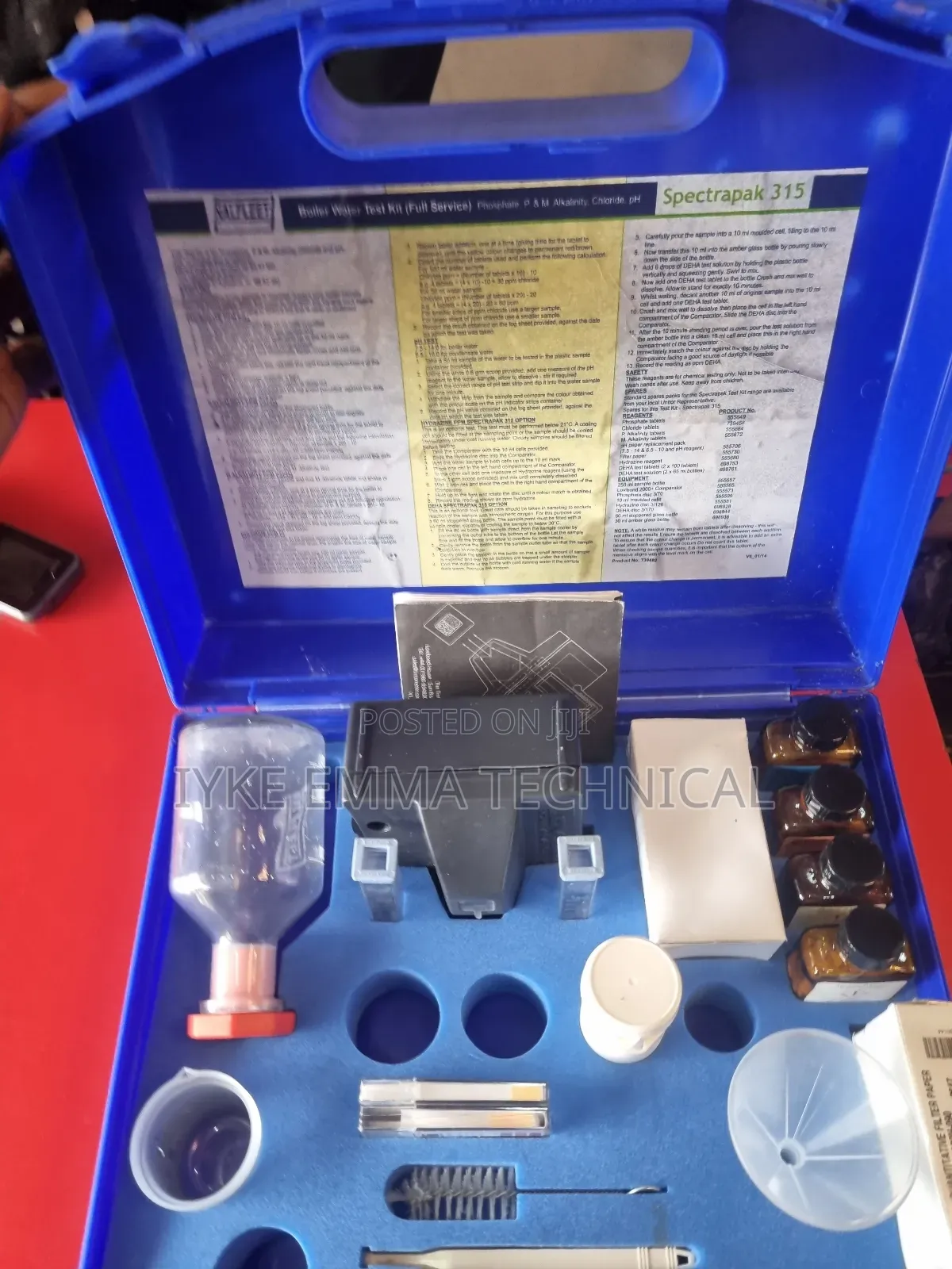Nalfleet Spectrapak Ph Boiler Water Test Kit Spectrapak 315