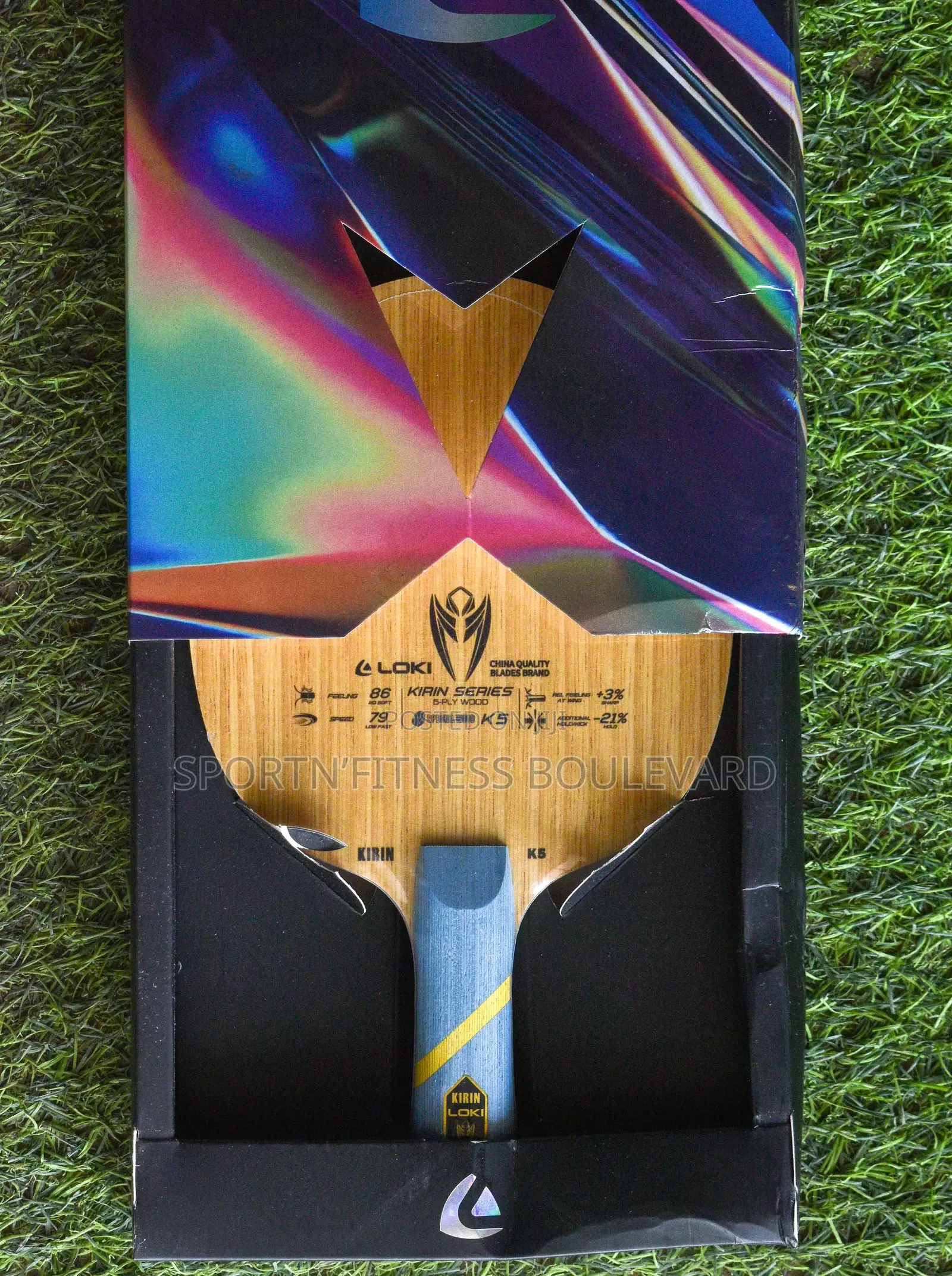 Loki Pro Table Tennis Wood 7ply, 5ply