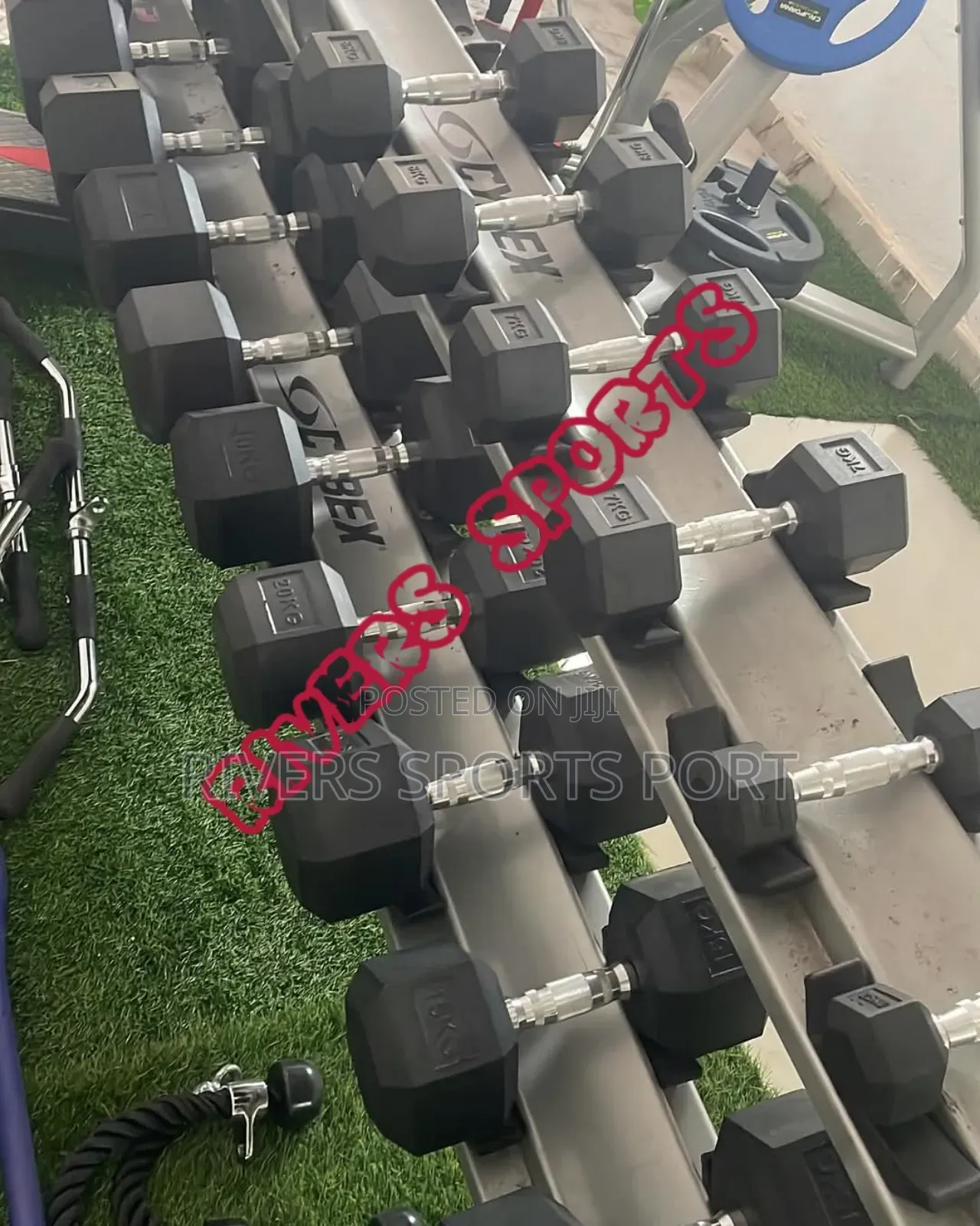 New Hex Dumbbell All Sizes Available Per Kg