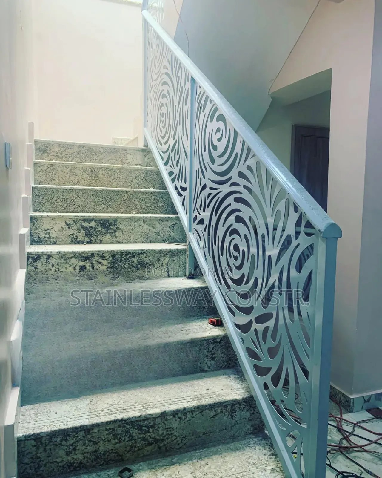 Lasercut Farmish Railing
