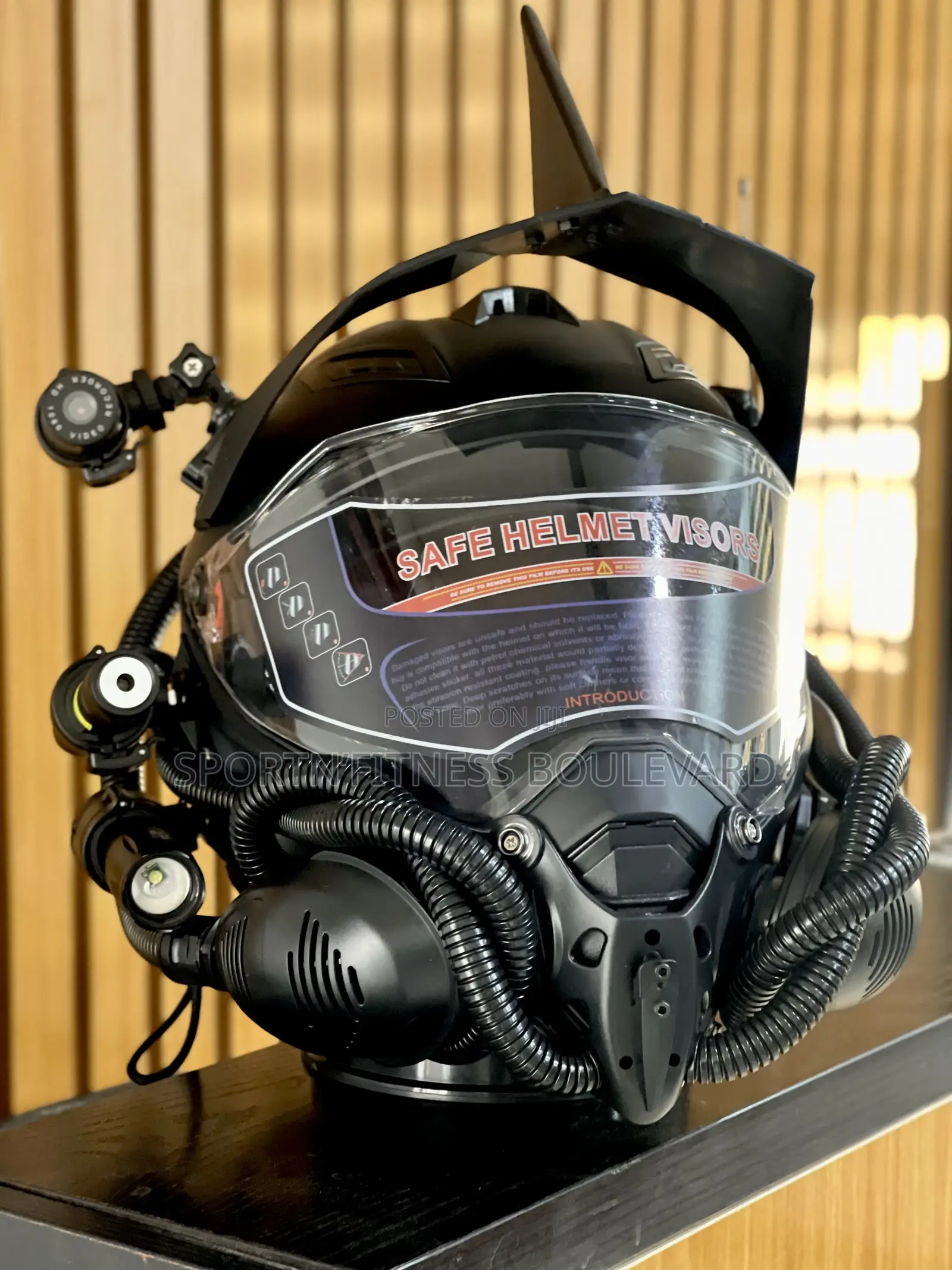 Predator Rally Iron Blood Warrior Helmet