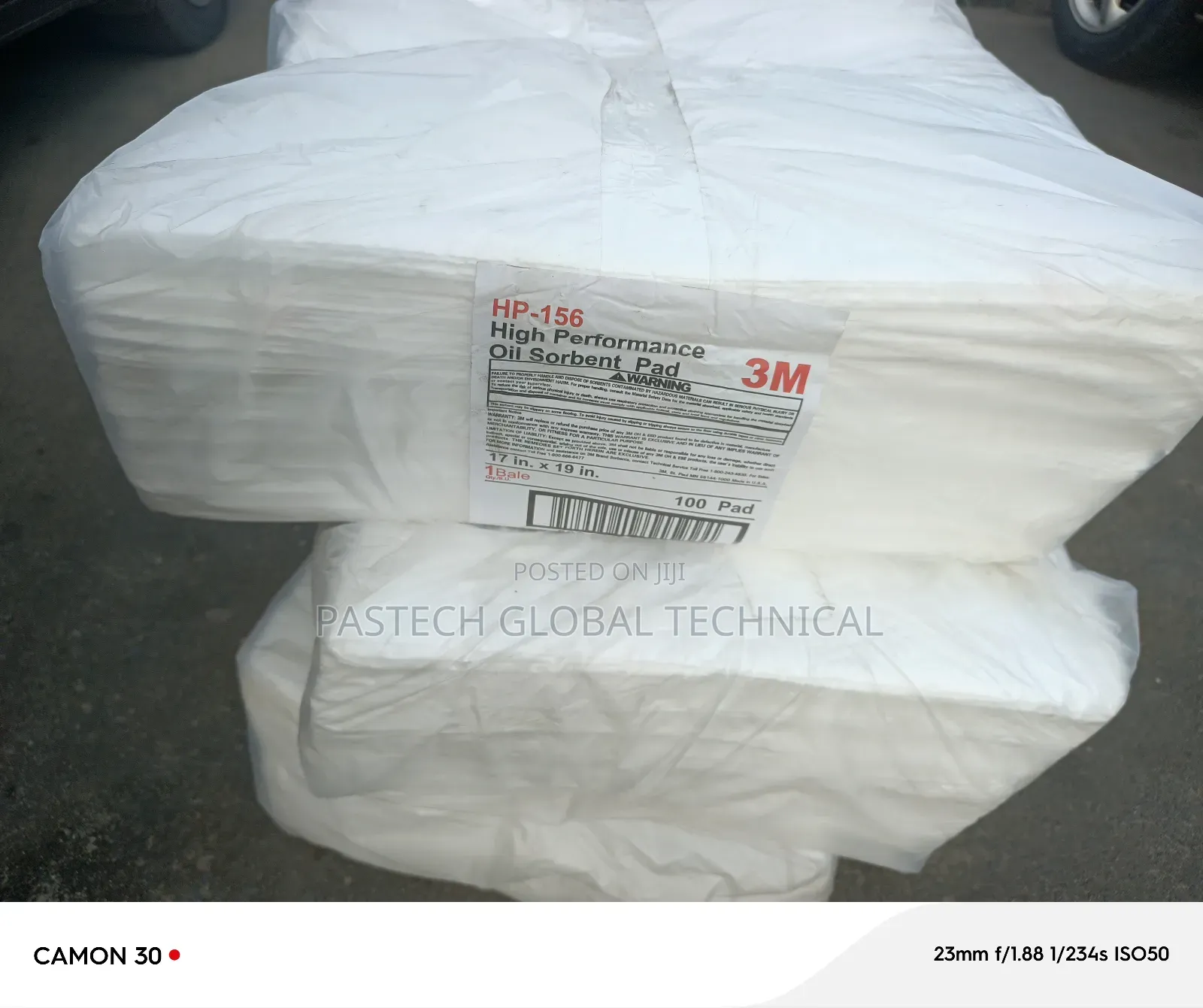 3m High Performance Oil Absorbent Pads (Hp-156