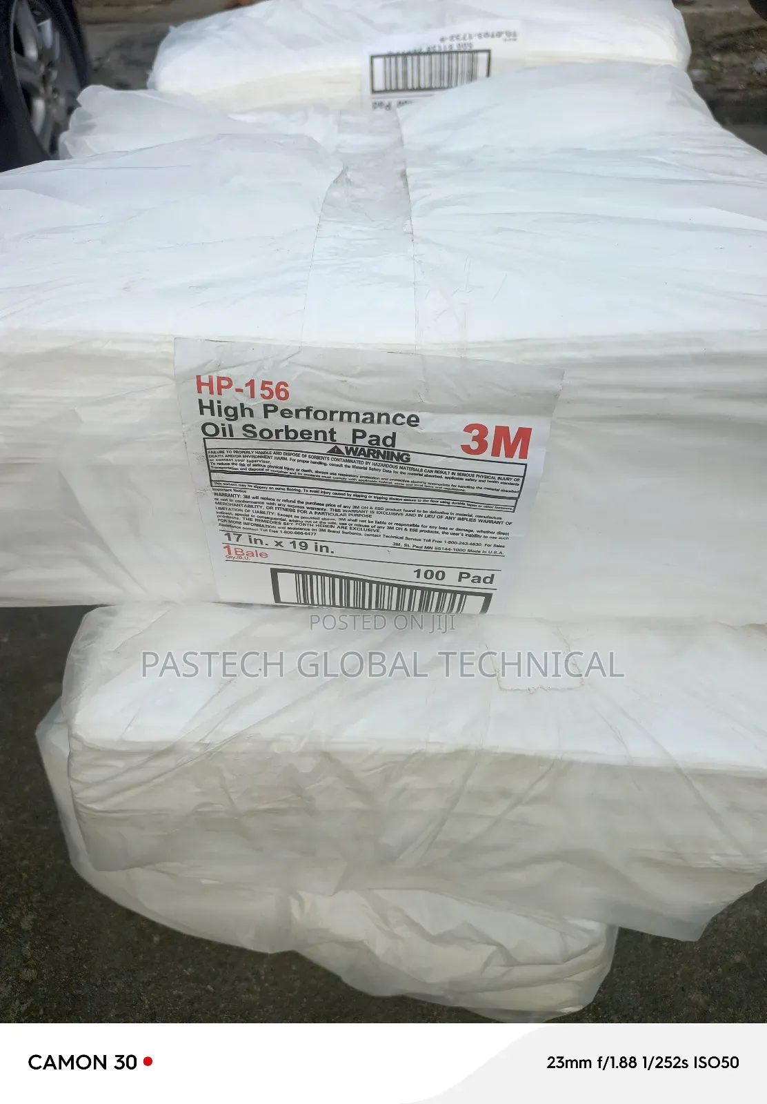 3m High Performance Oil Absorbent Pads (Hp-156