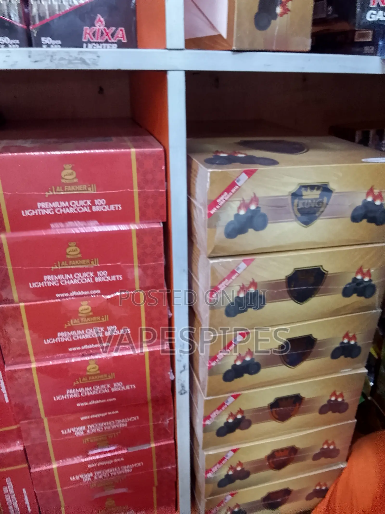 Al Fakher 100pcs Quick Lightning Charcoal