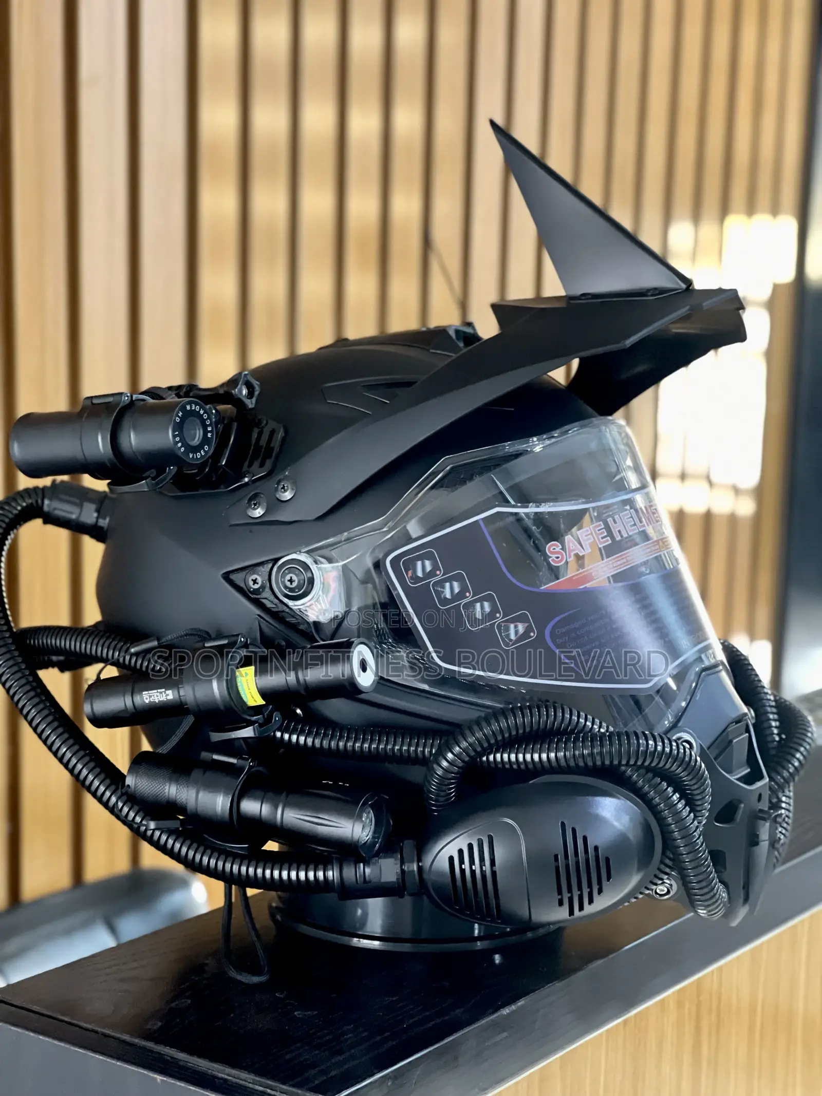 Predator Rally Iron Blood Warrior Helmet
