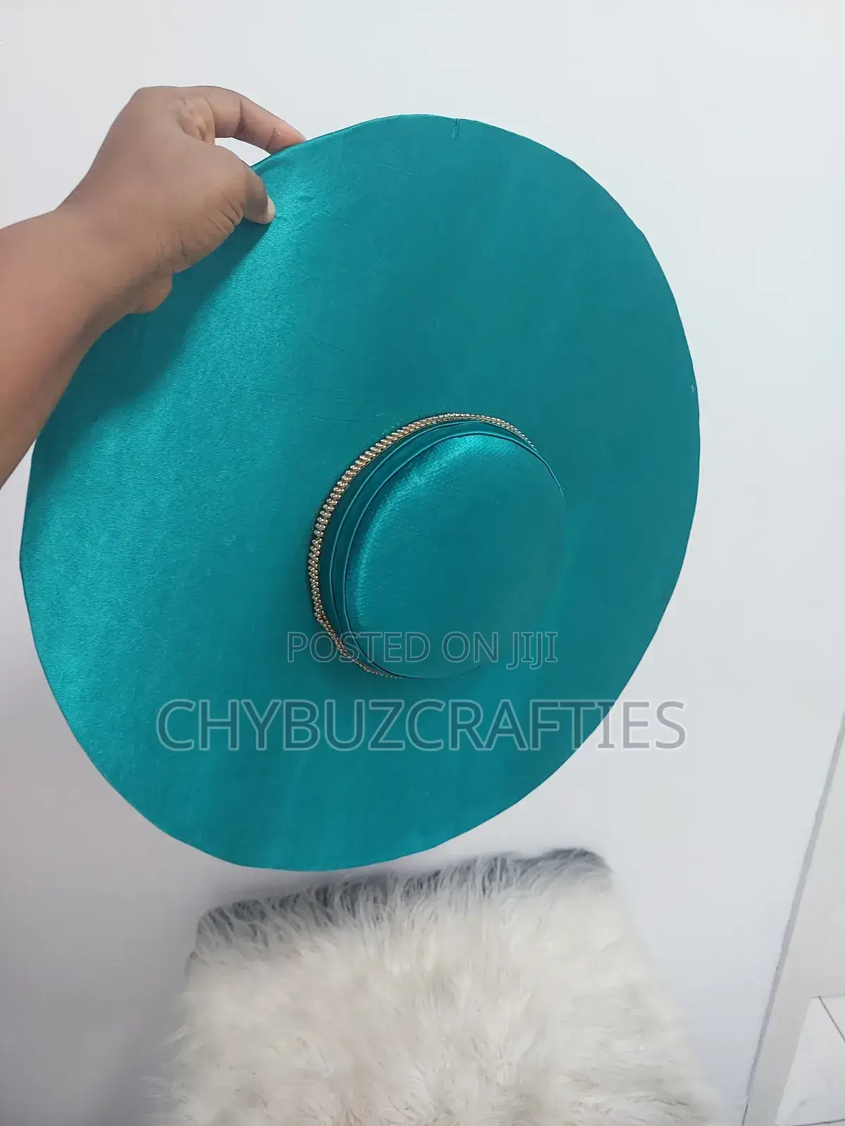 Wide Brim Boater Hat