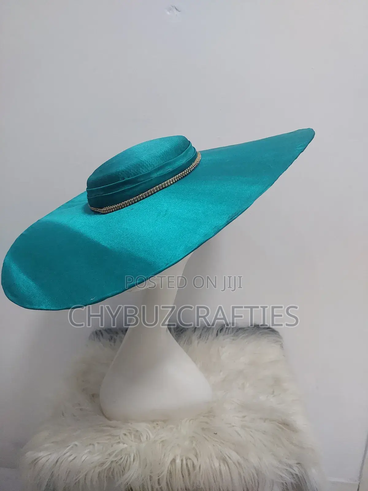 Wide Brim Boater Hat
