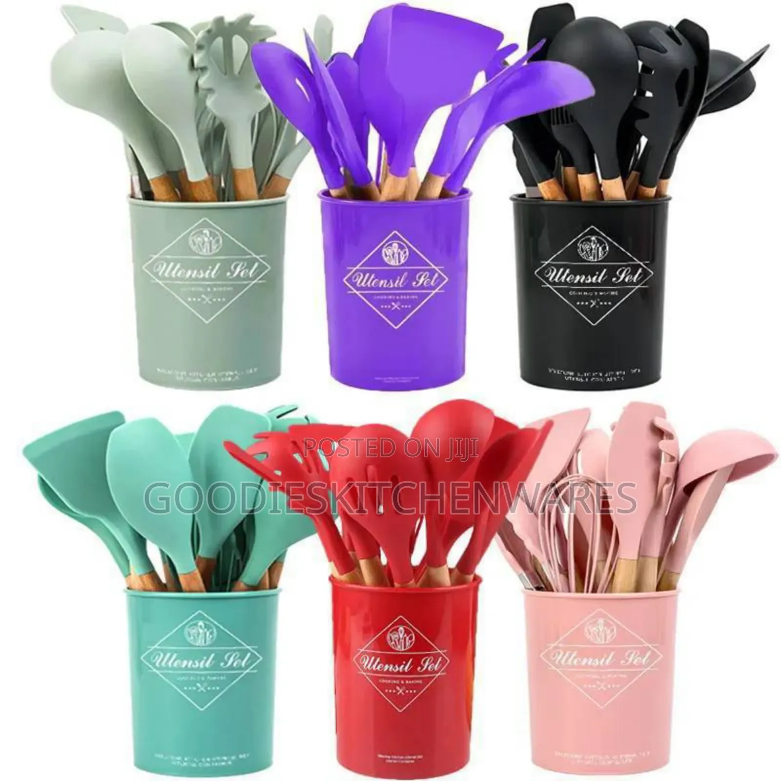 12 PCS Silicone Spoon At