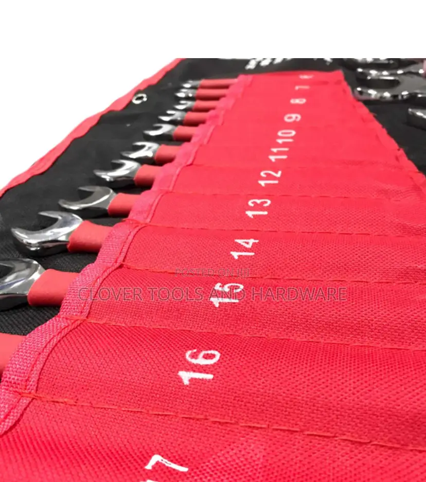 14 Piece Combination Spanner Set 6-32mm Metric Mechanics