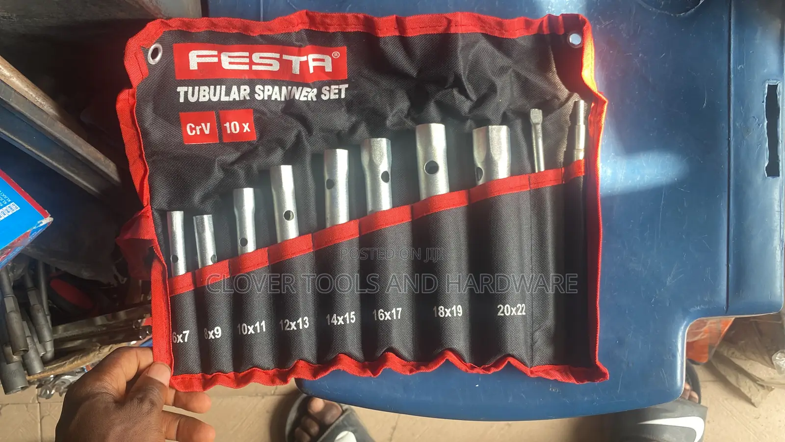 Tubular /Box Spanner Set10pcs Professional Wrench Tool Kit