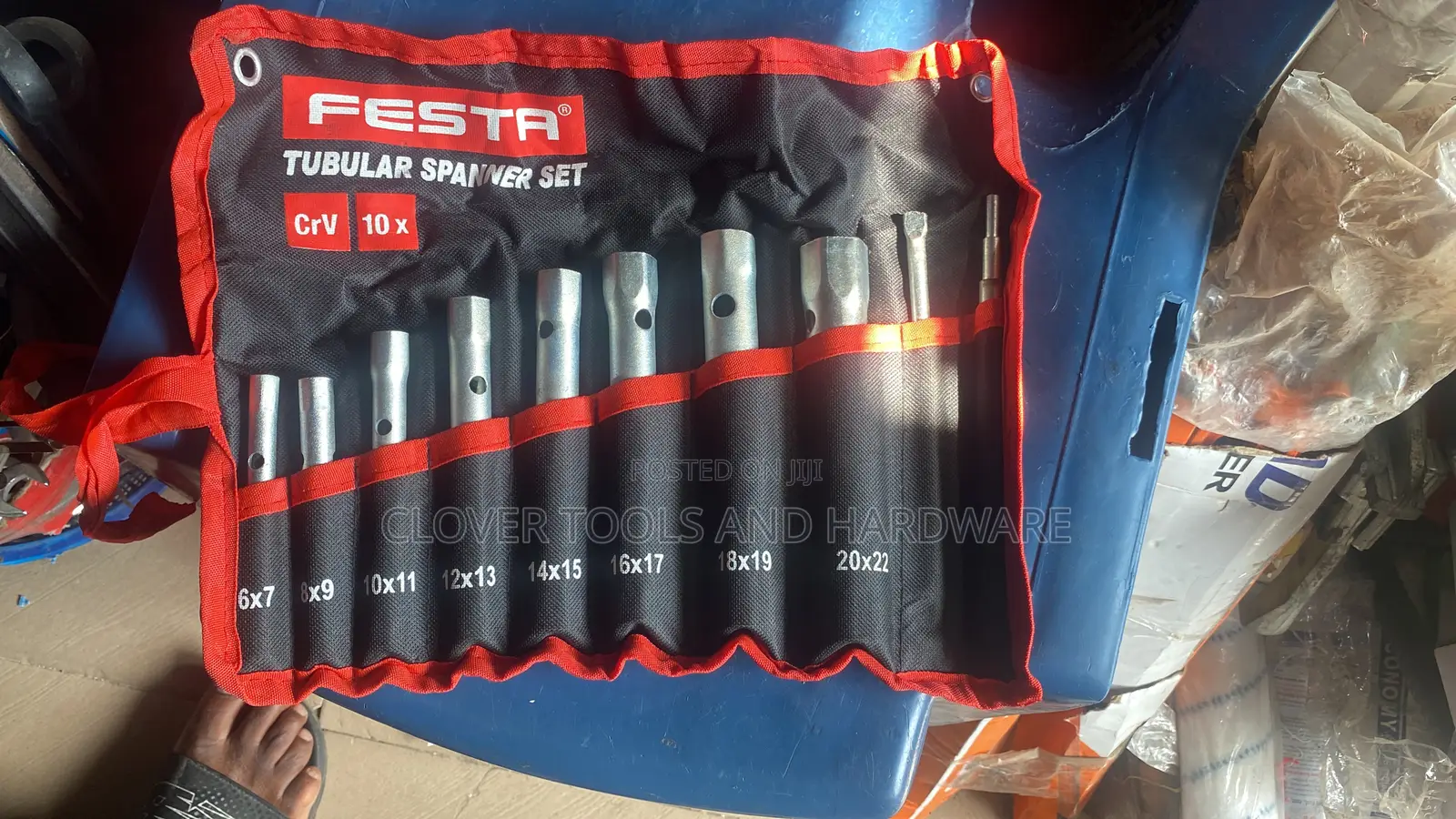 Tubular /Box Spanner Set10pcs Professional Wrench Tool Kit