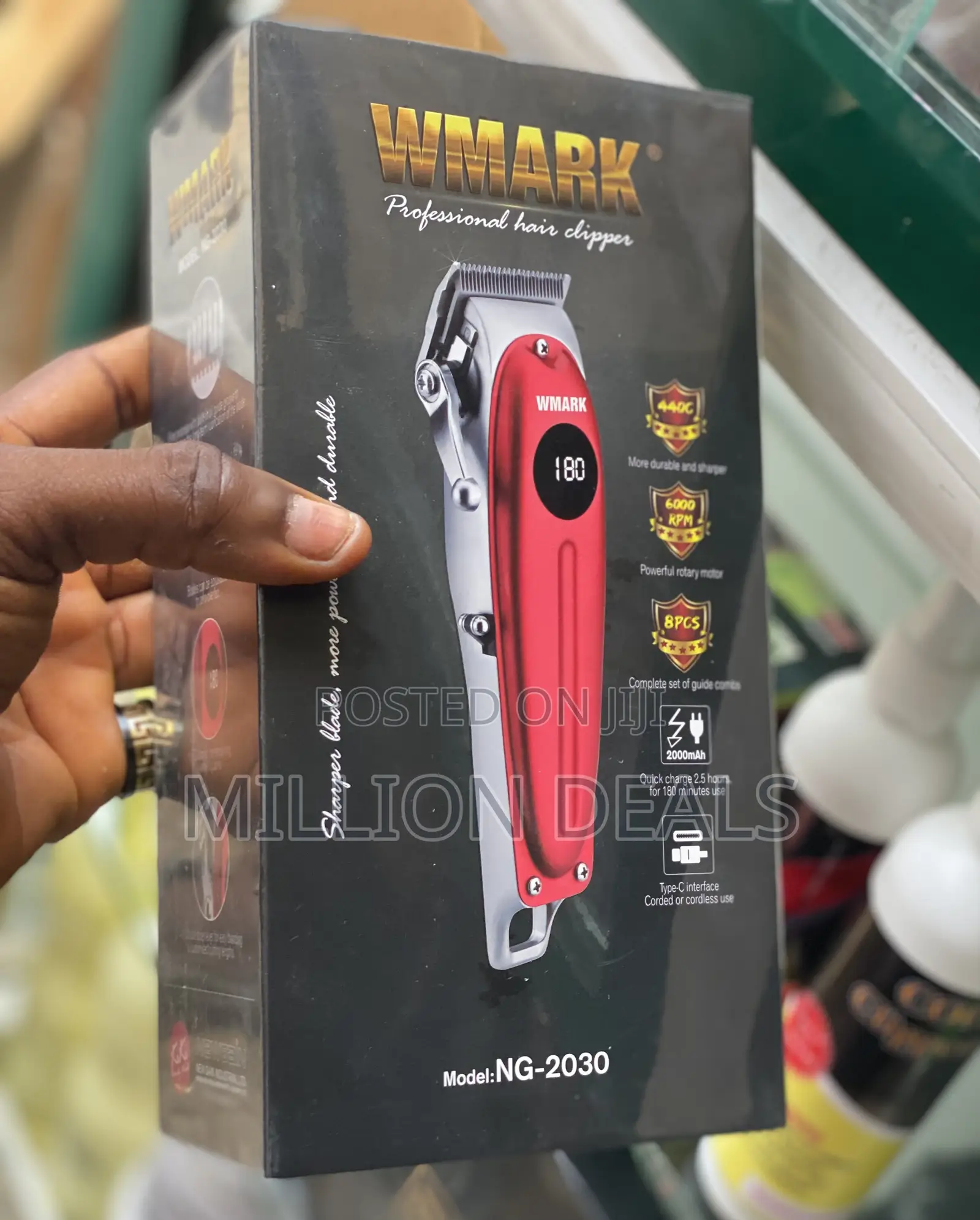 Stylish Rechargeable Digital Hair Unique Clipper