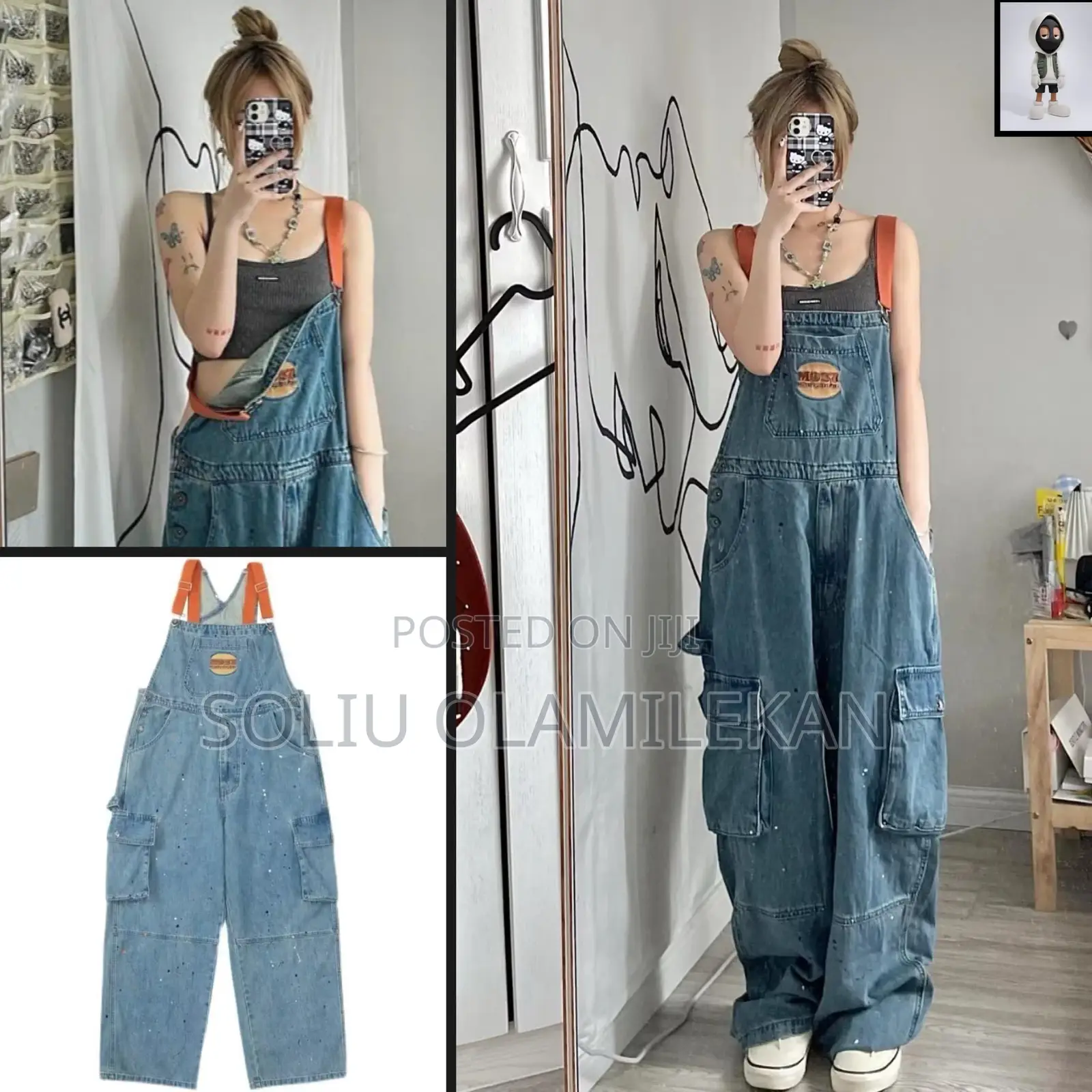 Dungarees Outfit