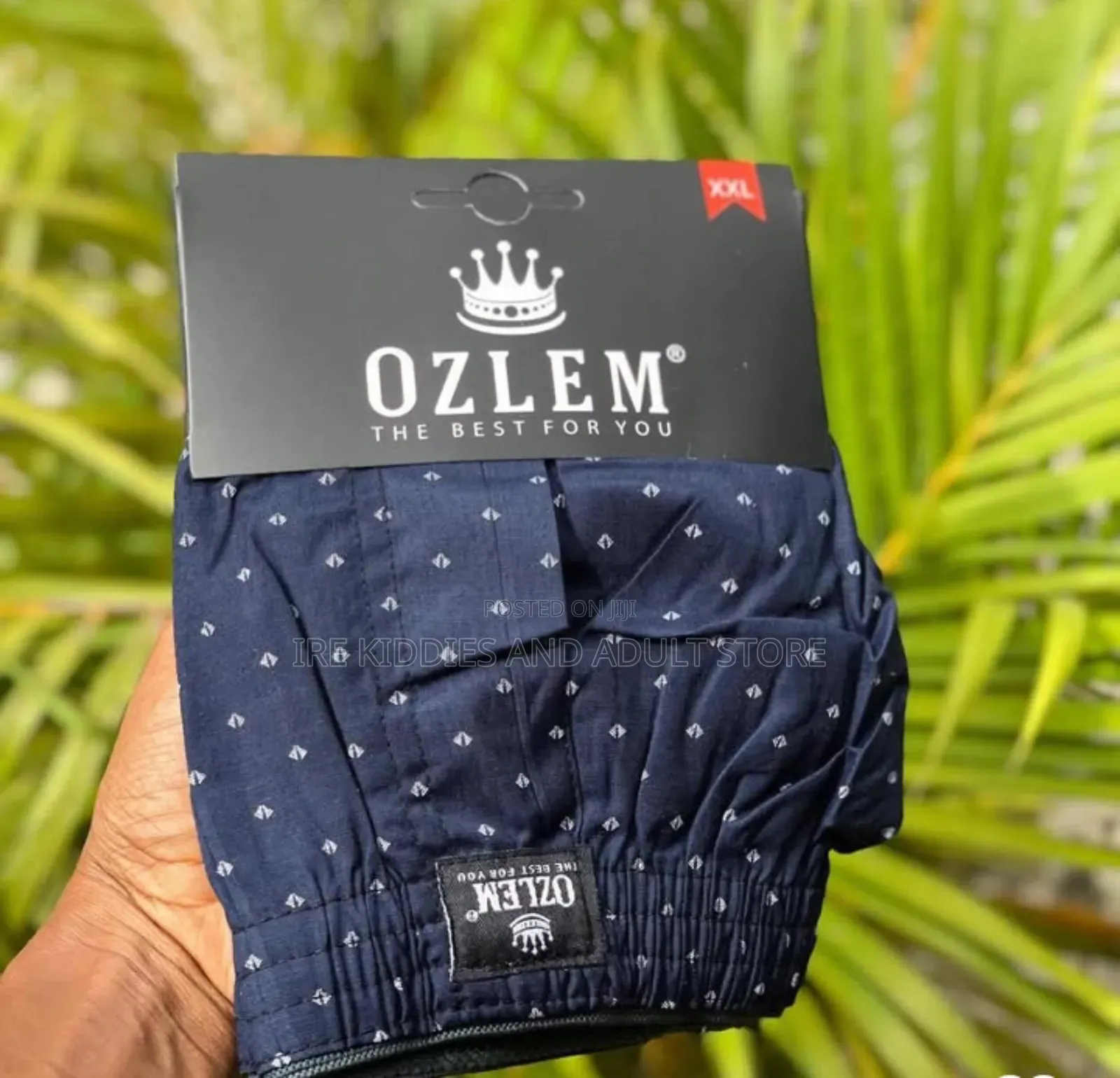 A Pack of 10 Ozlem Pure Cotton Boxers