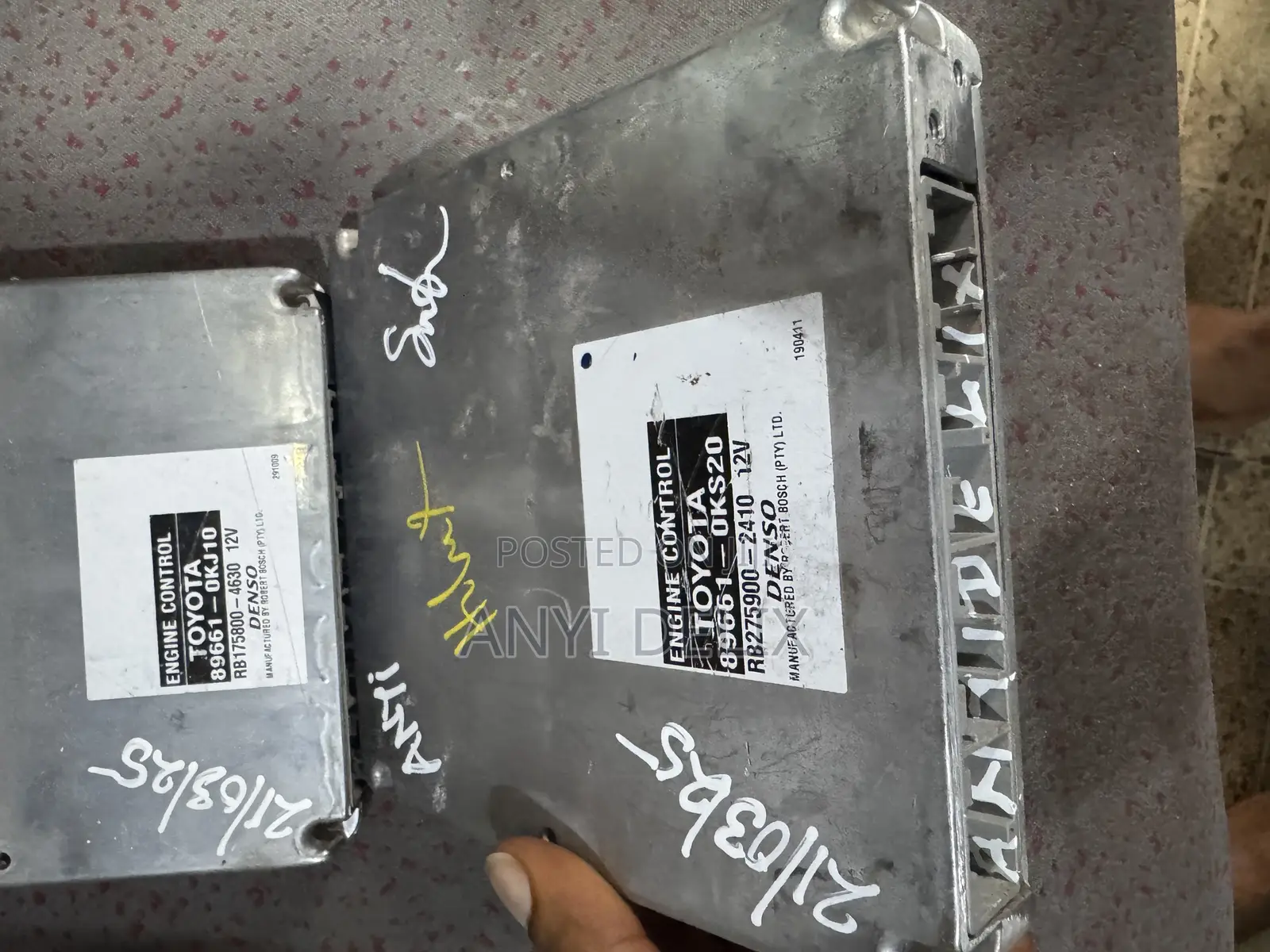 Ecu 2012 Hilux/ Fortunner Diesel 1kd Mt 89661-0ks20 /0kj10