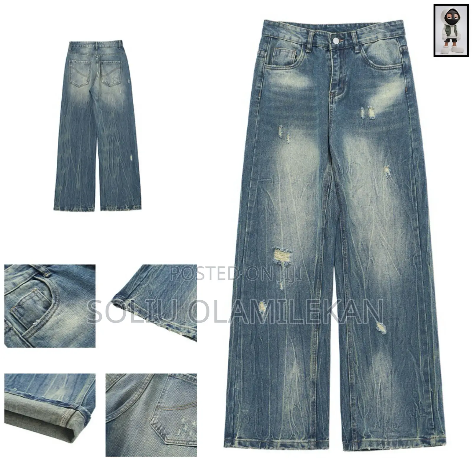 High Quality Baggy Jean