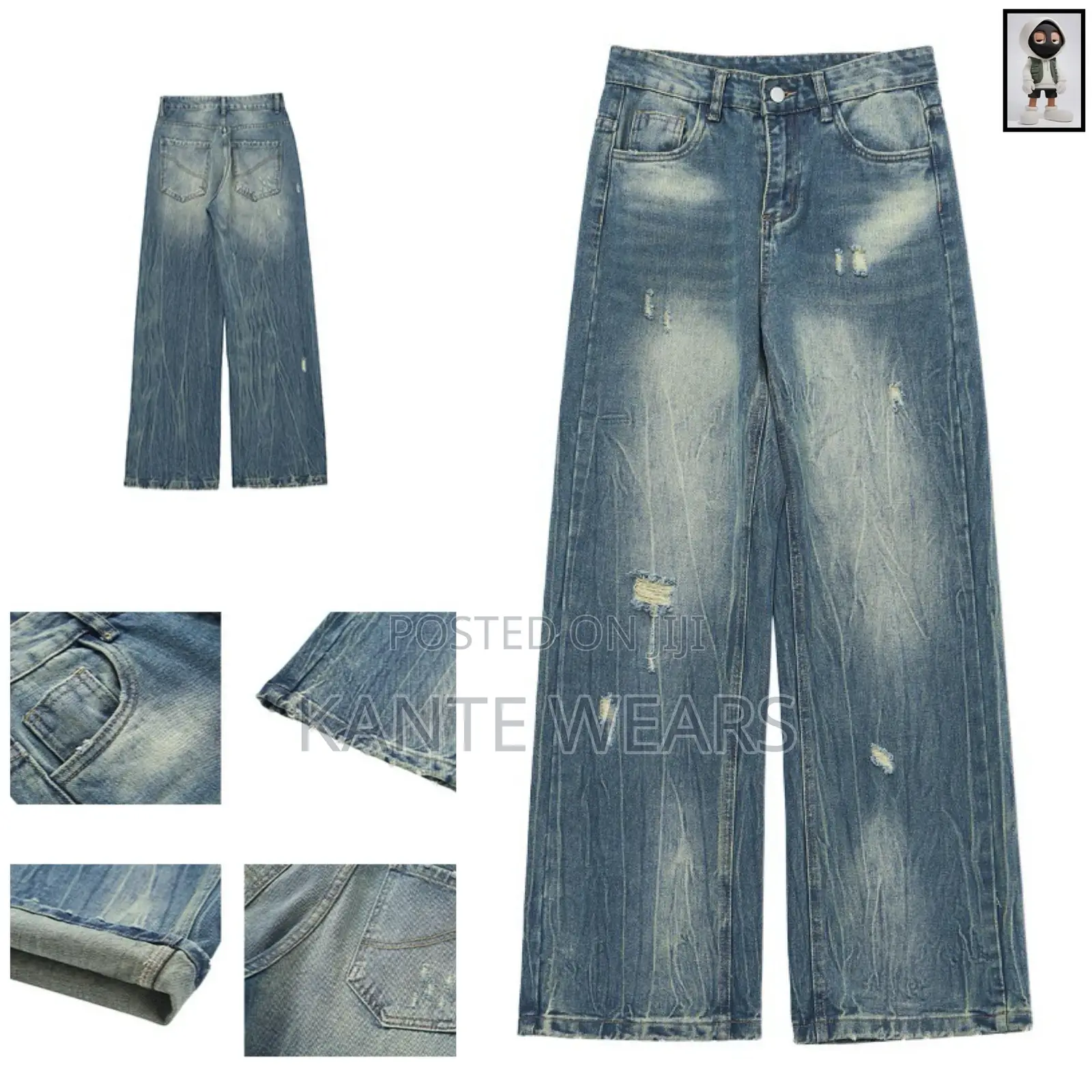 High Quality Baggy Jean