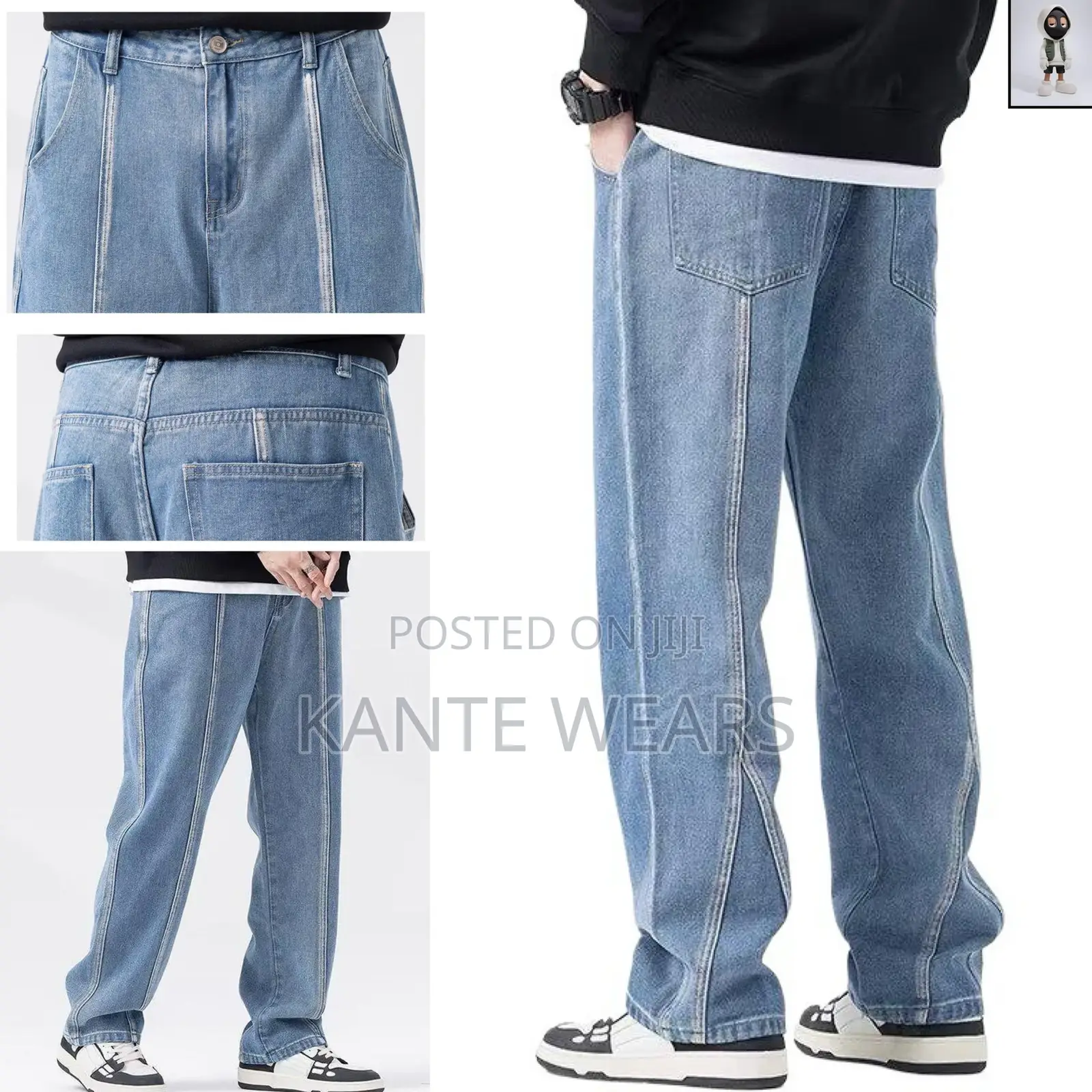 High Quality Baggy Jean