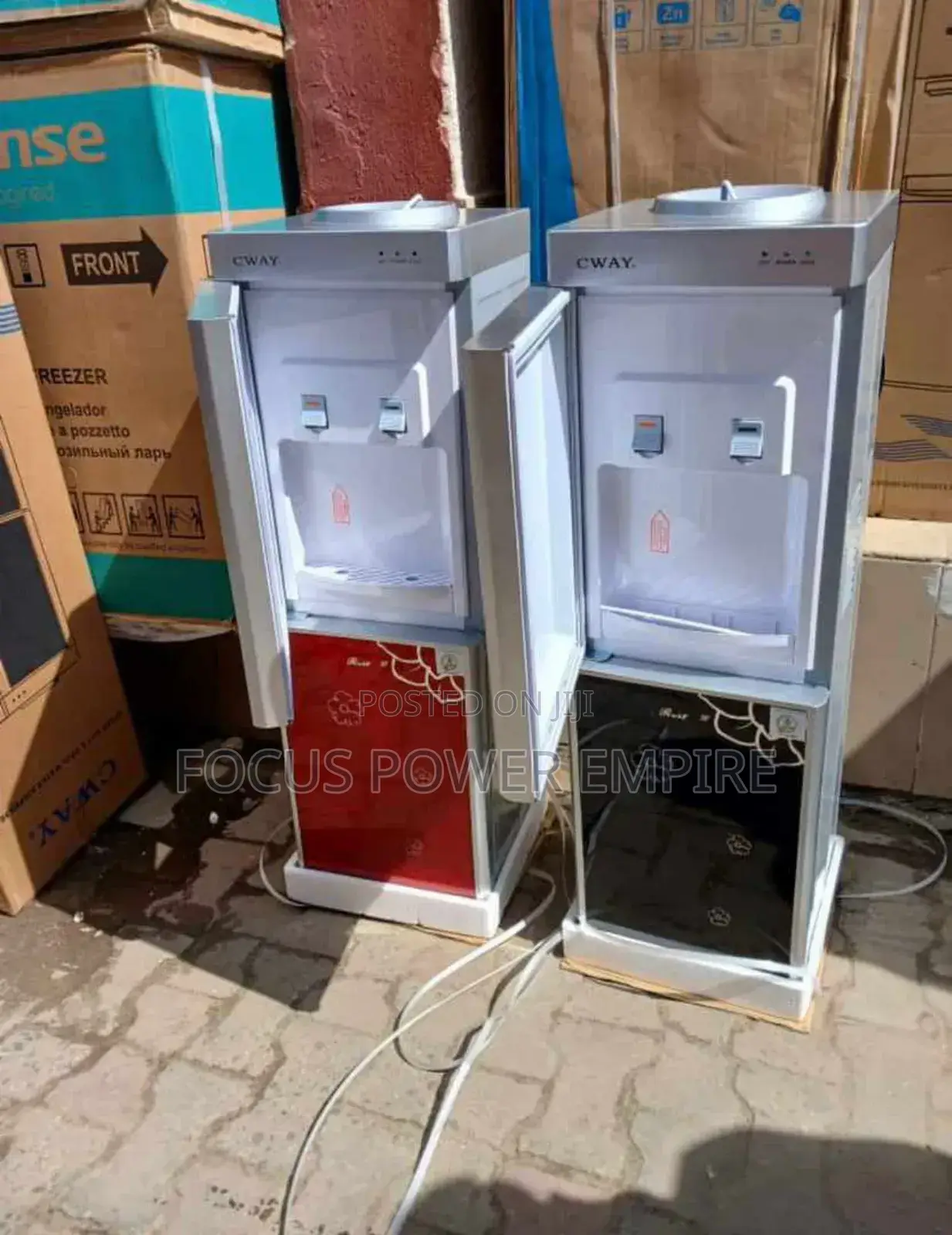 Original Cway Water Dispenser Can With Small Fridge for Down
