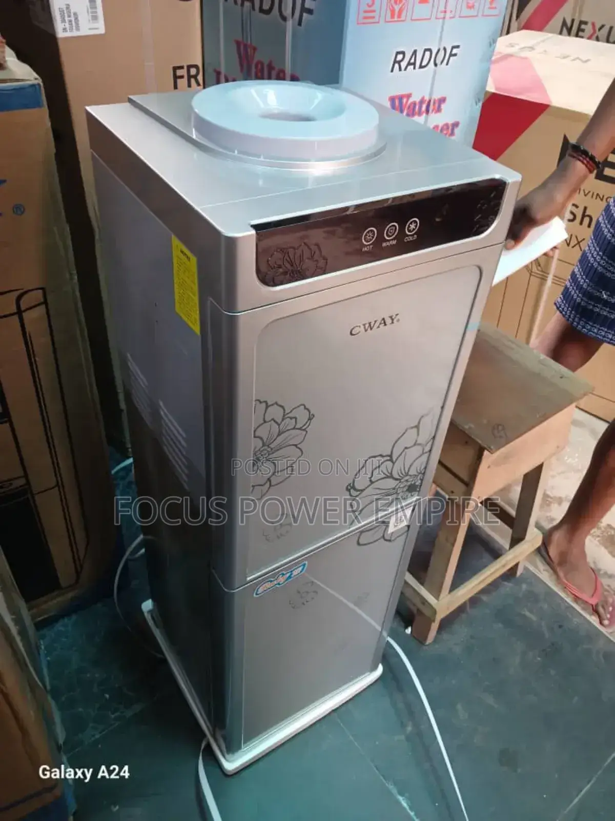 Original Cway Water Dispenser Soft Touch Big One With Fridge