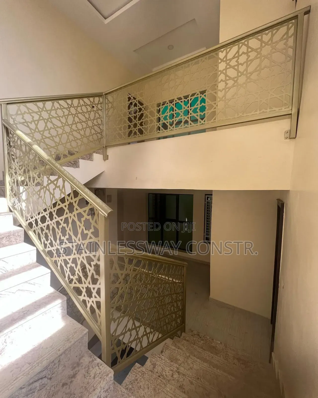 Lasercut Infinity Railing