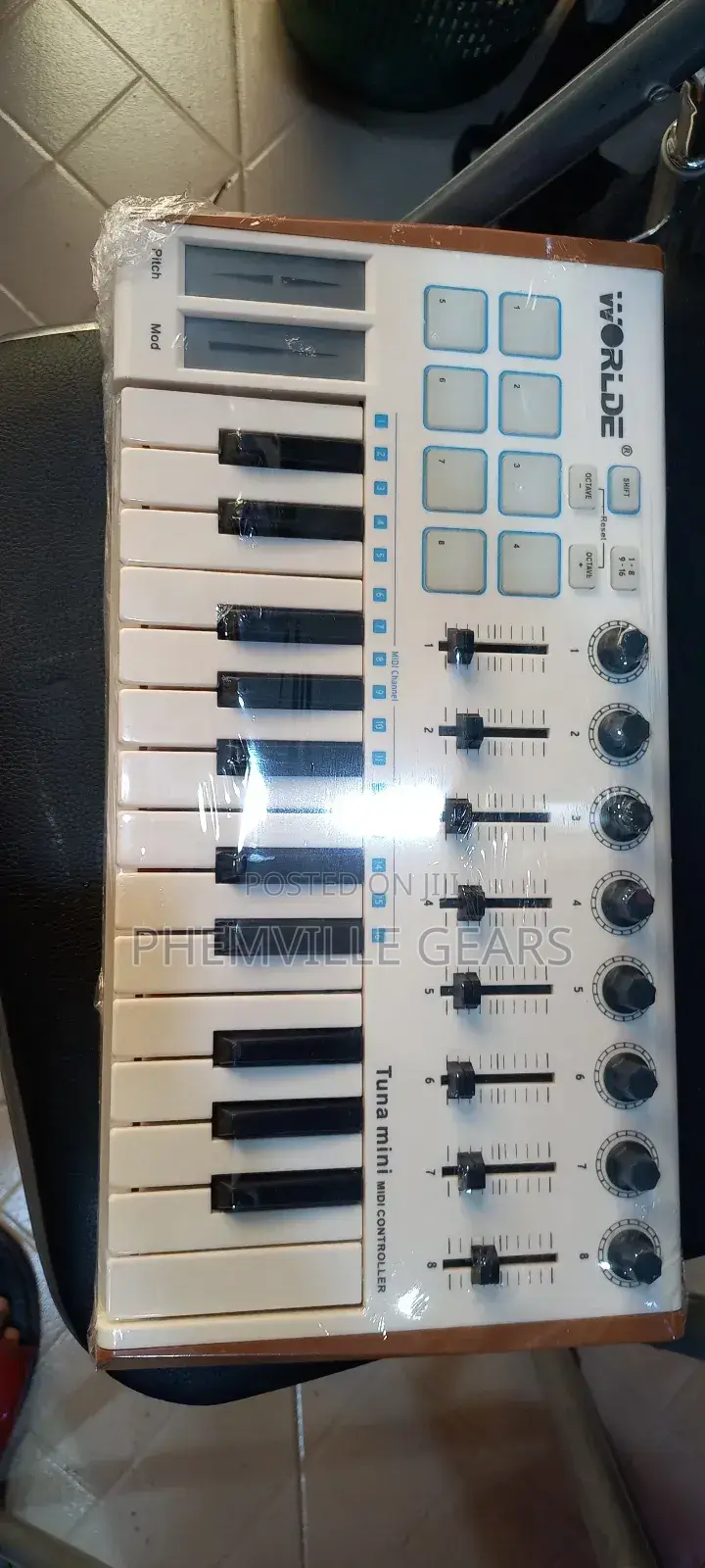 Worlde Midi Uk Used Keyboard