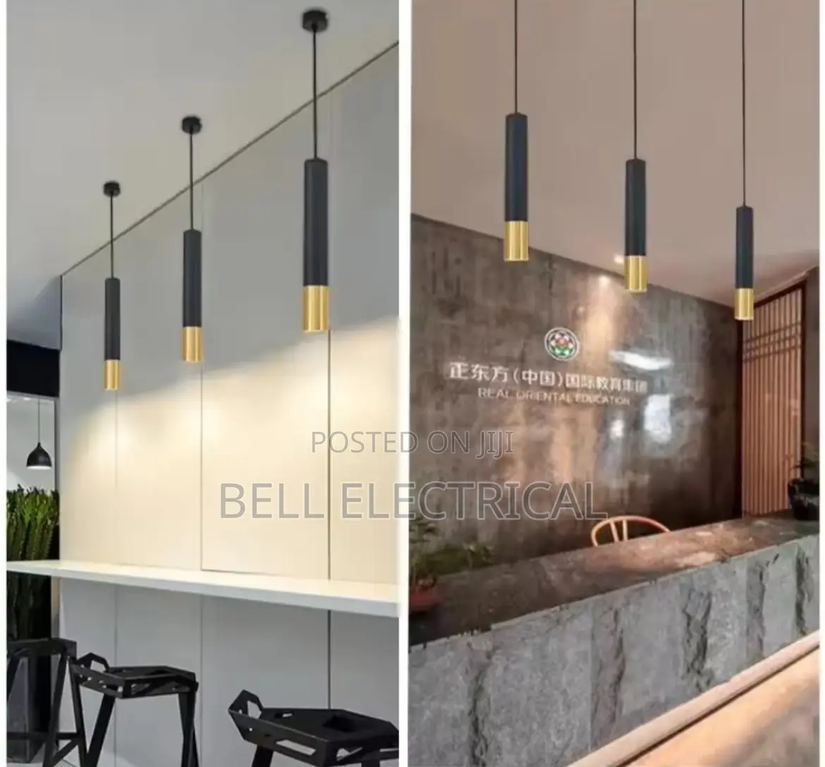 Modern Pendant Lamp Long Tube