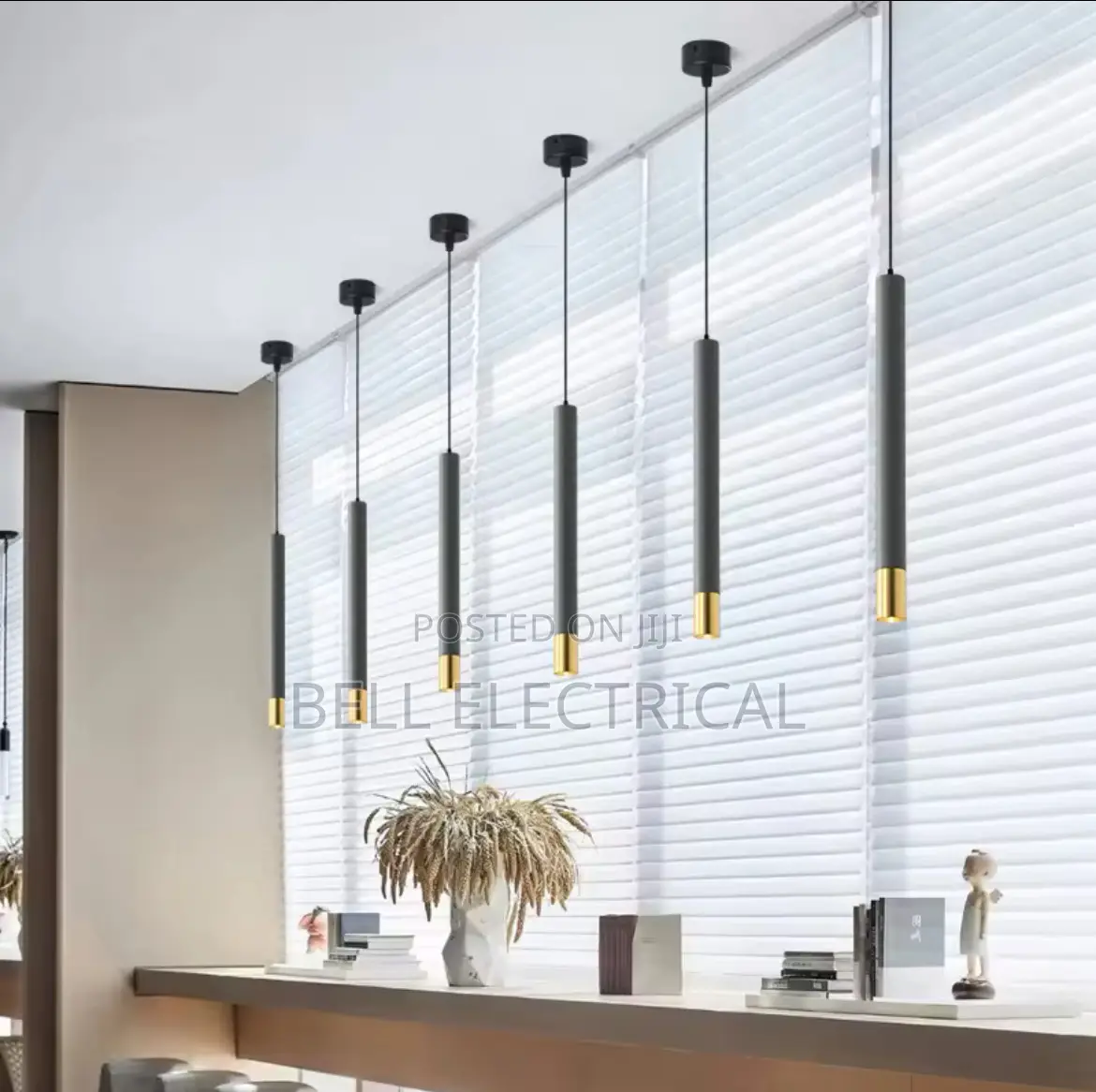 Modern Pendant Lamp Long Tube