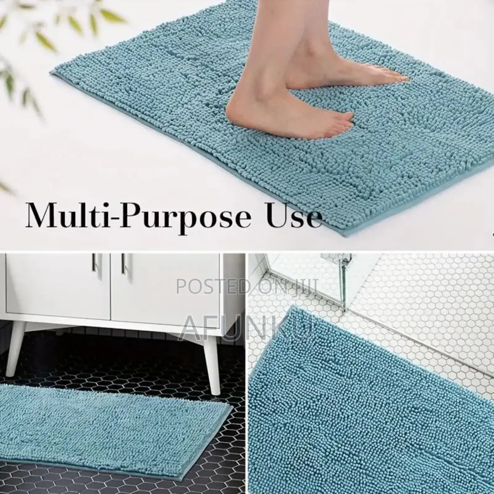 Rugged Bathroom Non-Slip Mat