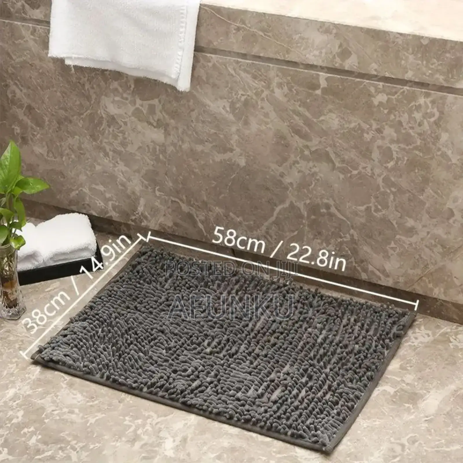 Rugged Bathroom Non-Slip Mat