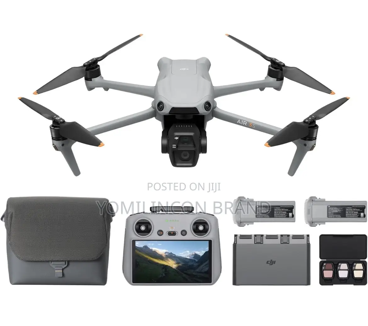 Dji Air 3s Fly More Combo (Rc 2 Screen Remote Controller