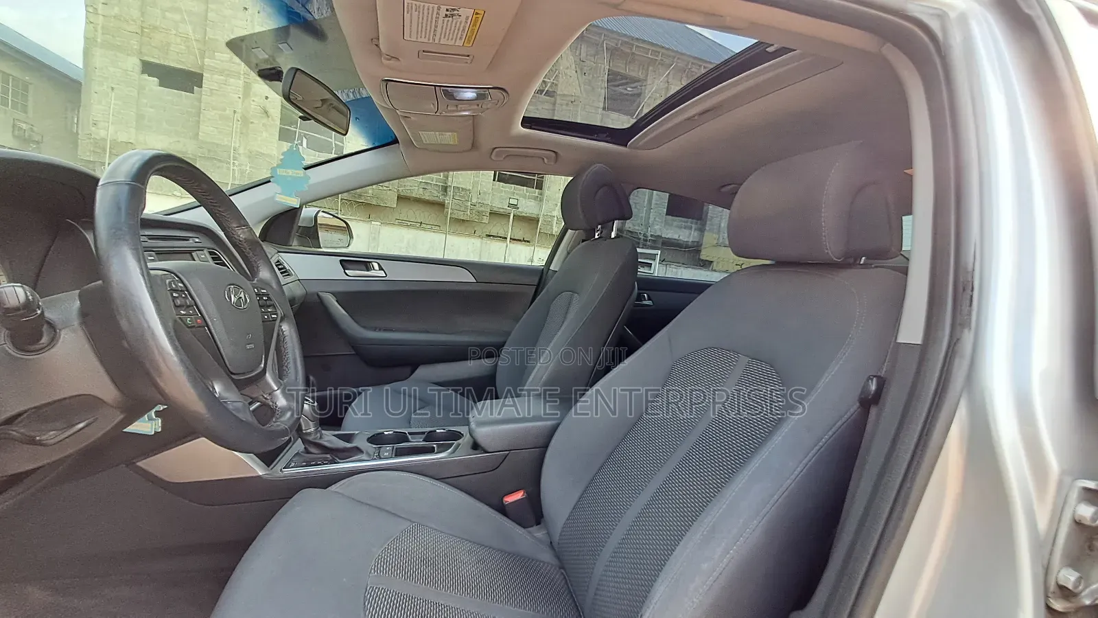 Hyundai Sonata Limited 2.0T Seban (2.0L 4cyl 6A) 2017 Silver