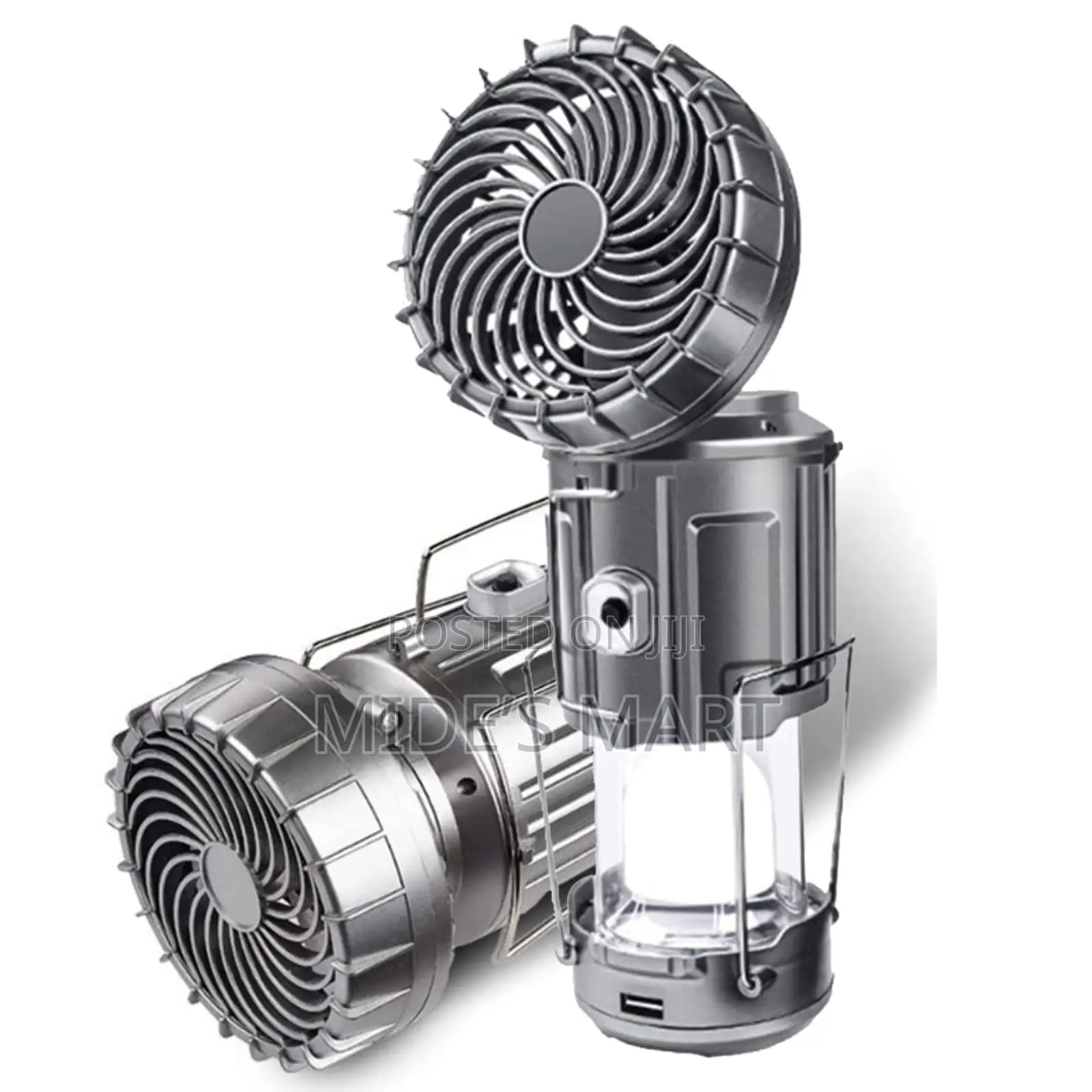 Solar Camping Light With Fan