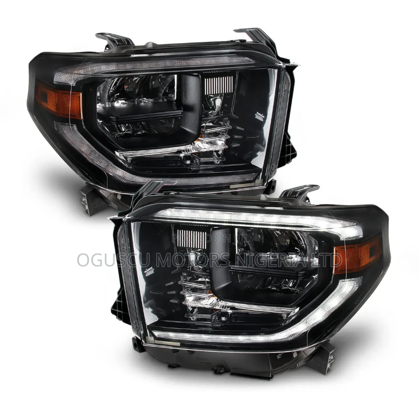 Headlamp Tundra 2020-2022-2023 Model Led Black Face