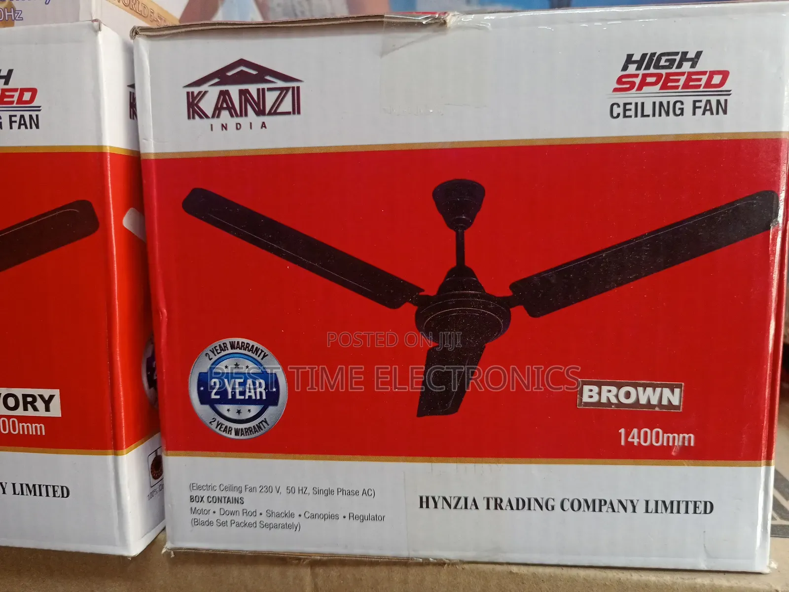 56" Kanzi India Electrical Ceiling Fan