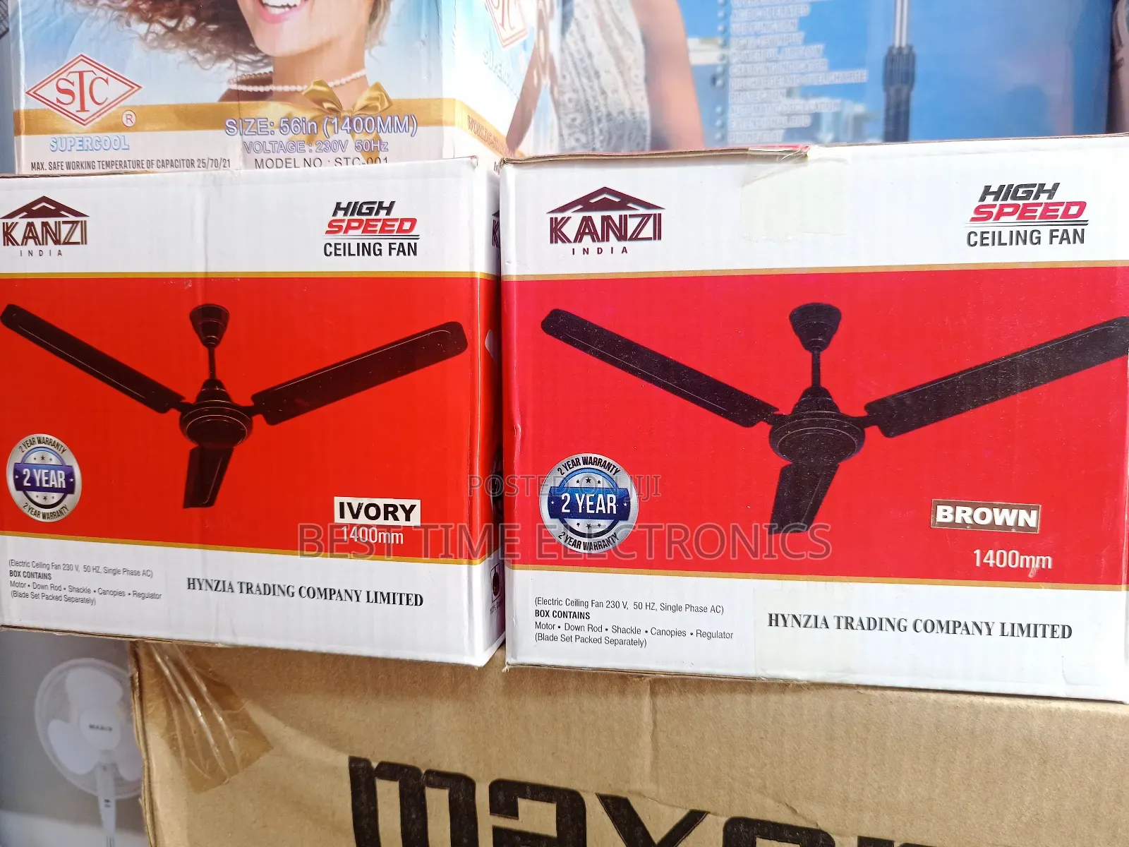 56" Kanzi India Electrical Ceiling Fan