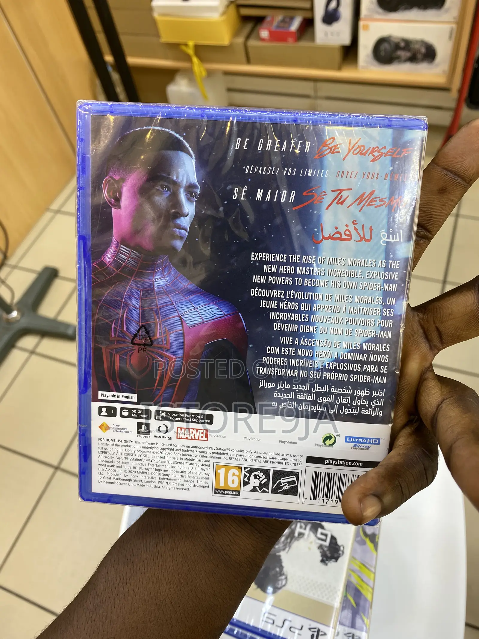 Spider Man Miles Morals