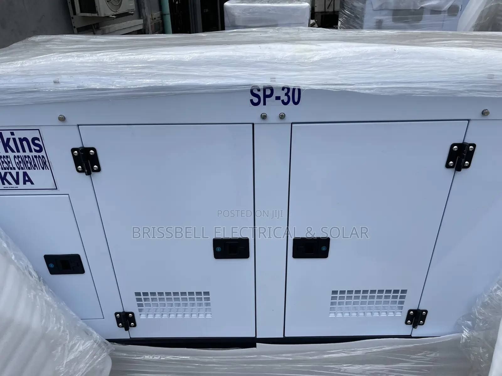 Silent England Perkins Soundproof Diesel Generator 30kva
