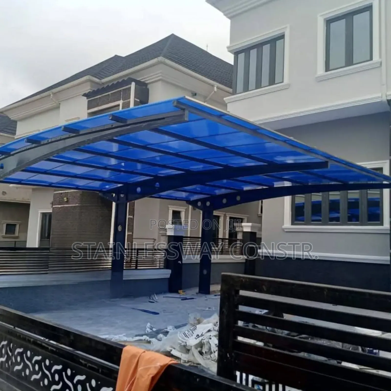 Carport Spectre Blue Edge