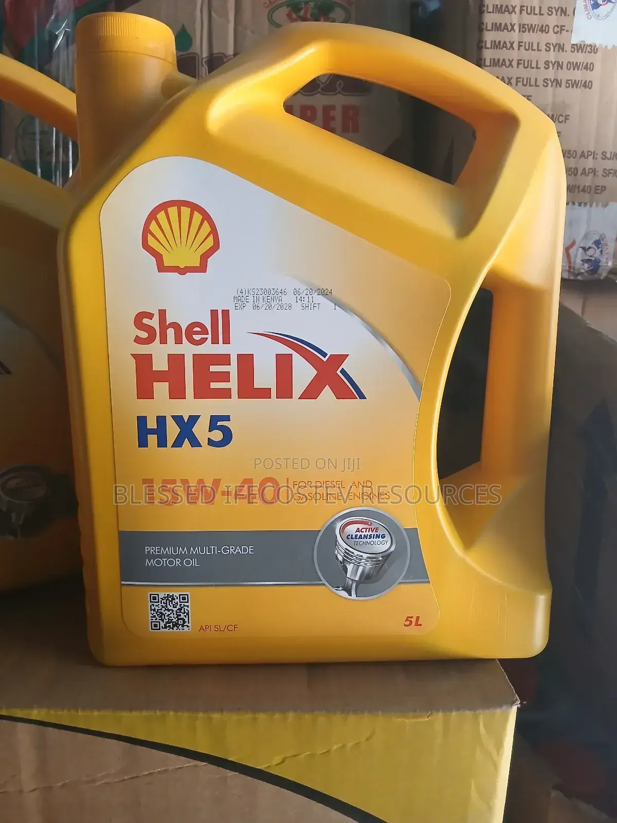 She'll Helix Ultra Fully Synthetic Engine Oil 15w_40 5litres