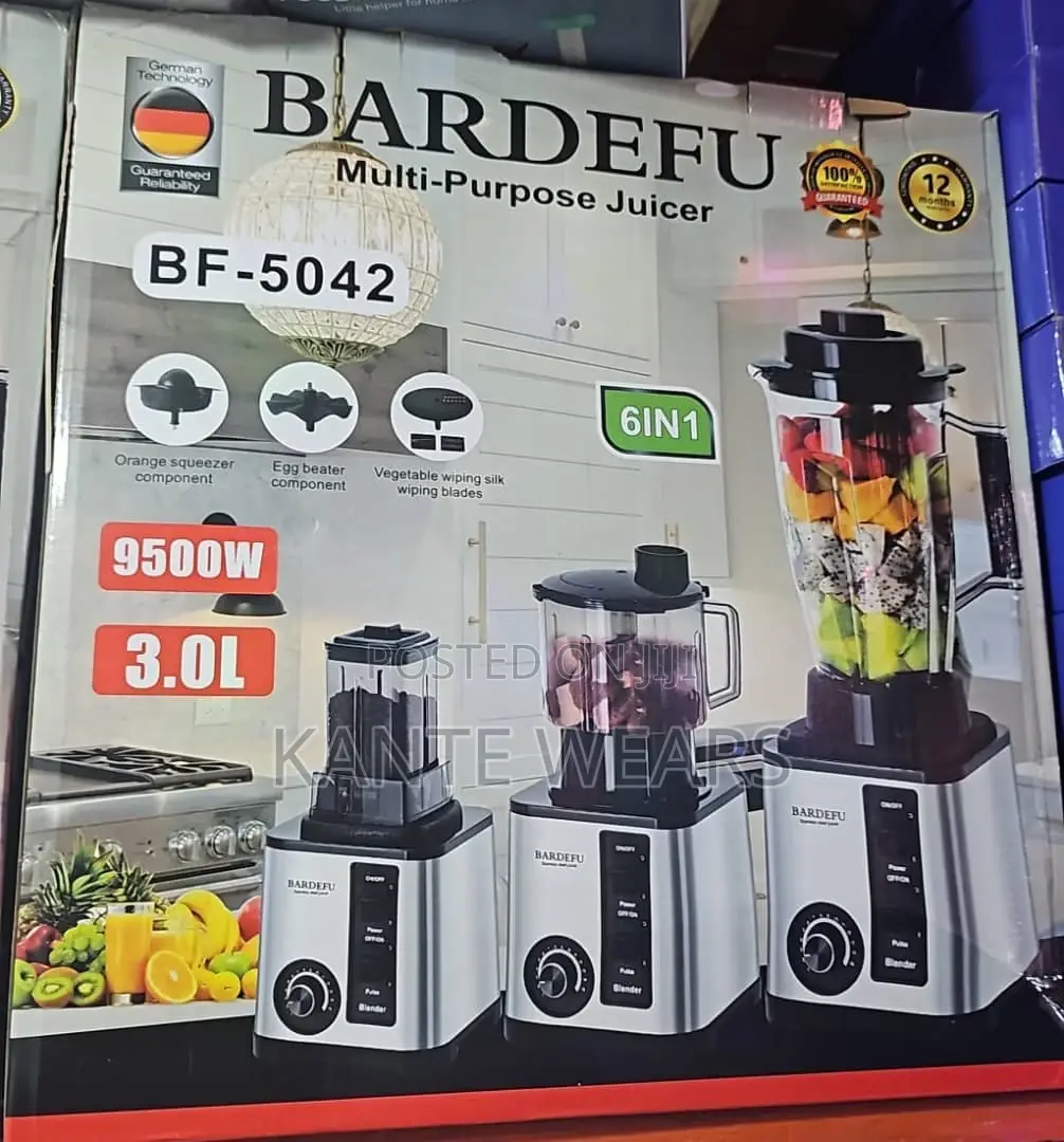 Bardefu 6 In1 Blender - 3ltrs