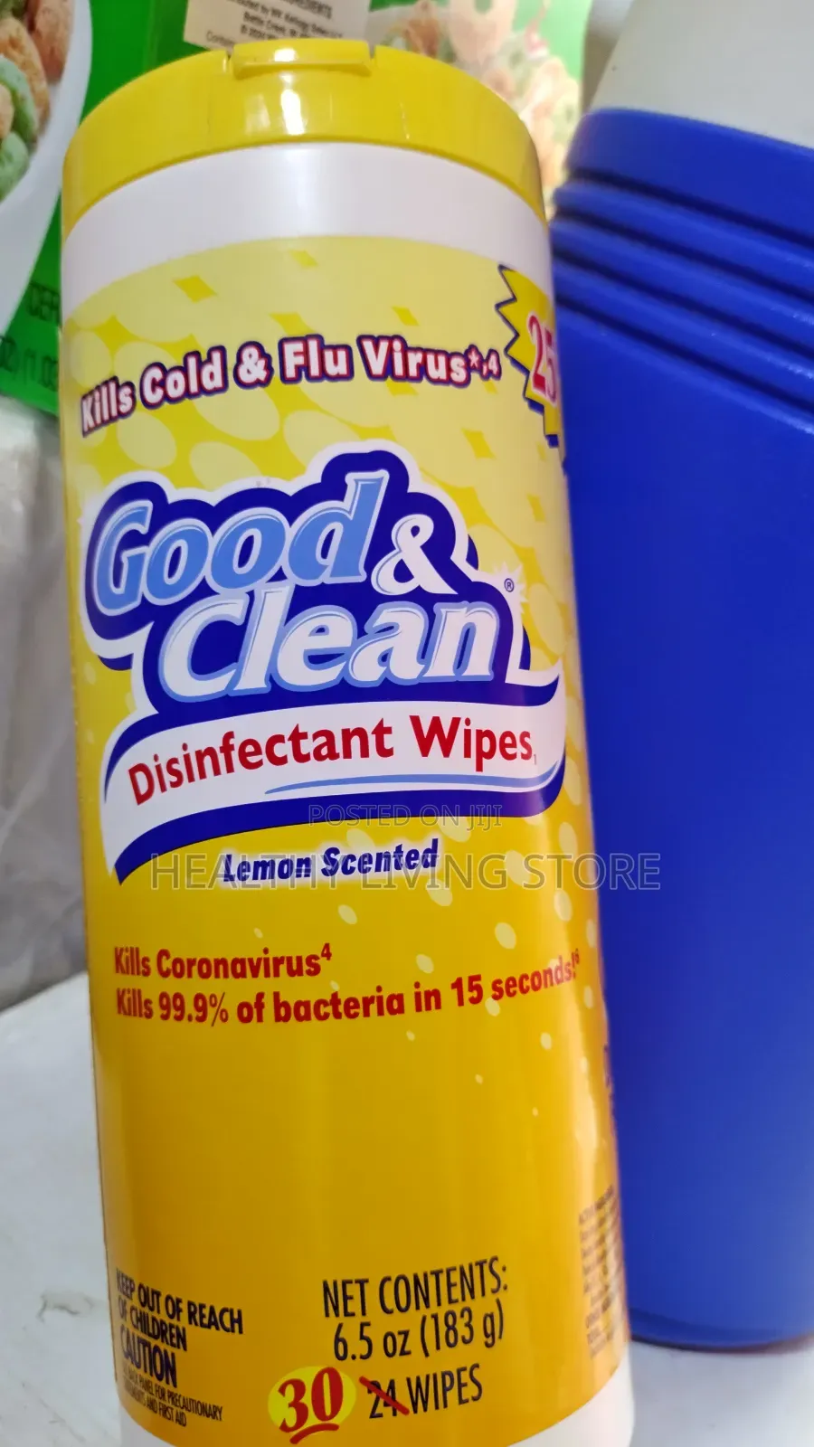Good And Clean Disinfecting Wipes (30 Wipes)